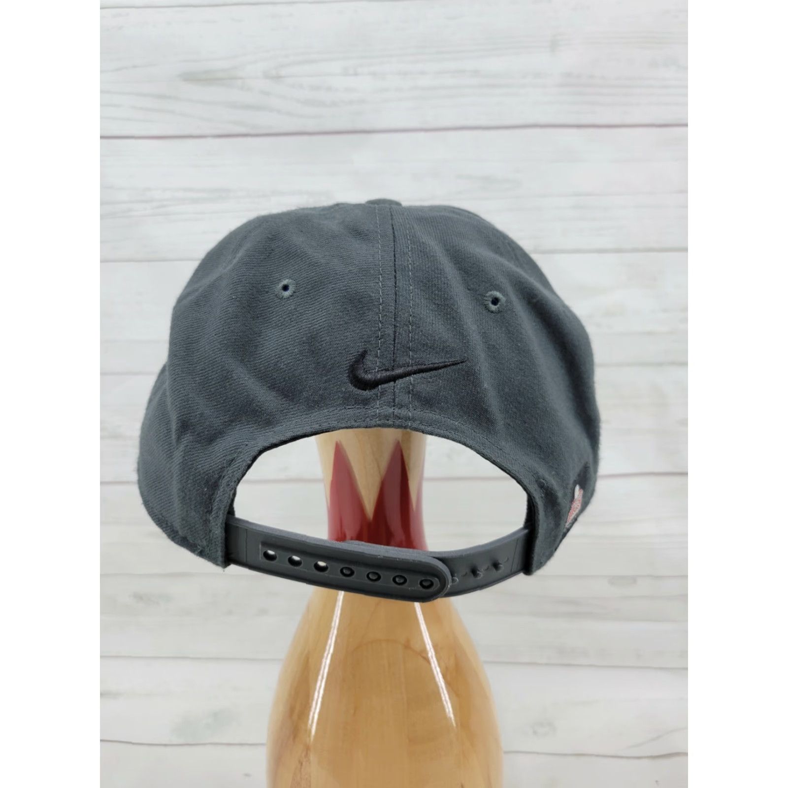 Nike Nike NCG BCS 2013 Alabama College Football Snapback Gray Hat Cap Size ONE SIZE - 6 Thumbnail