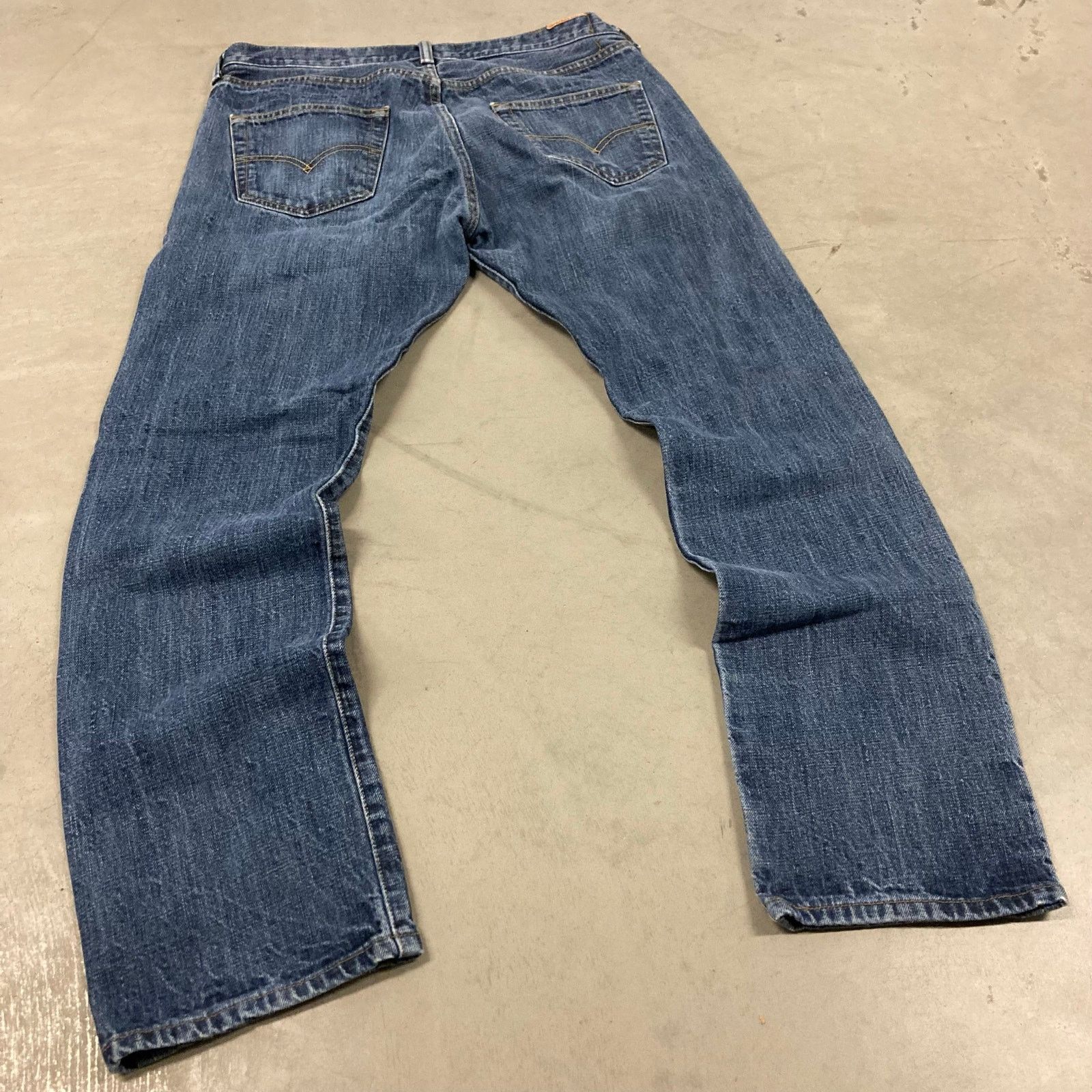 Levi's × Vintage Y2K Levi’s 501 button fly western Jeans 34x32 Size US 34 / EU 50 - 2 Thumbnail
