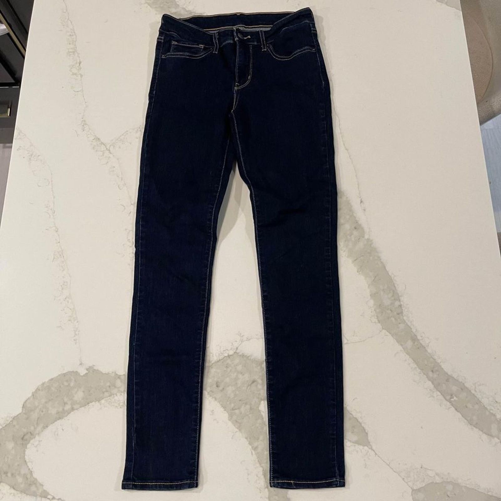Levi's LEVI STRAUSS Mid-Rise Skinny Jean Denim Women’s W27 L30 Size 27" / US 4 / IT 40 - 1 Thumbnail