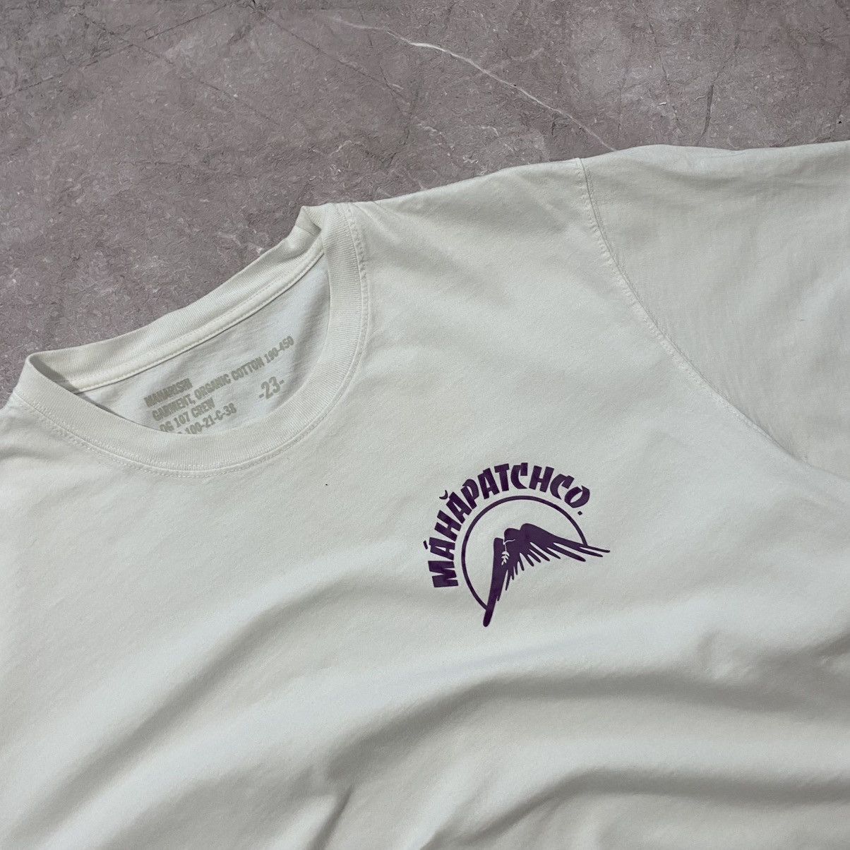 Maharishi MAHARISHI TEE MAHAPATCHO MOUNTAINS LOGO Size US XL / EU 56 / 4 - 3 Thumbnail