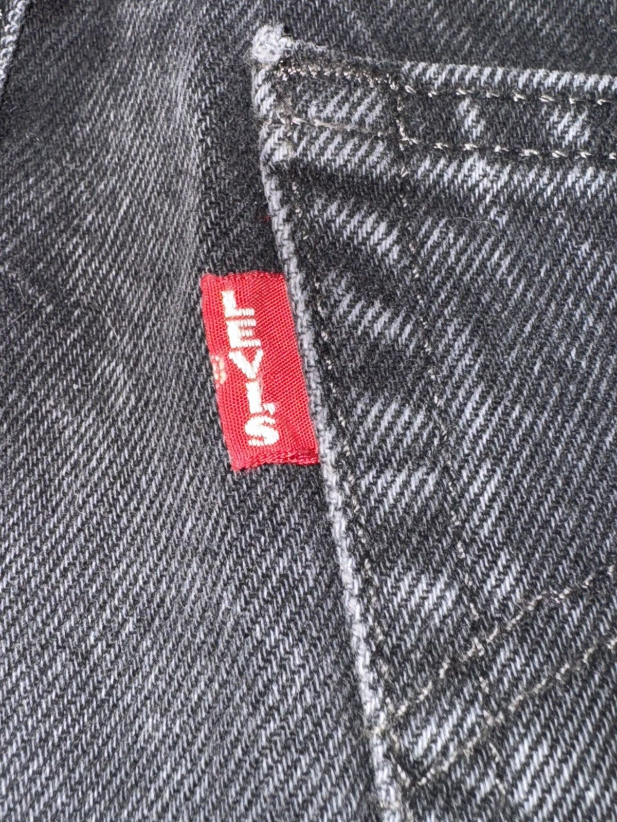 Levi's Levi's Premium 501 black/grey 26x29 Size 26" / US 2 / IT 38 - 3 Thumbnail