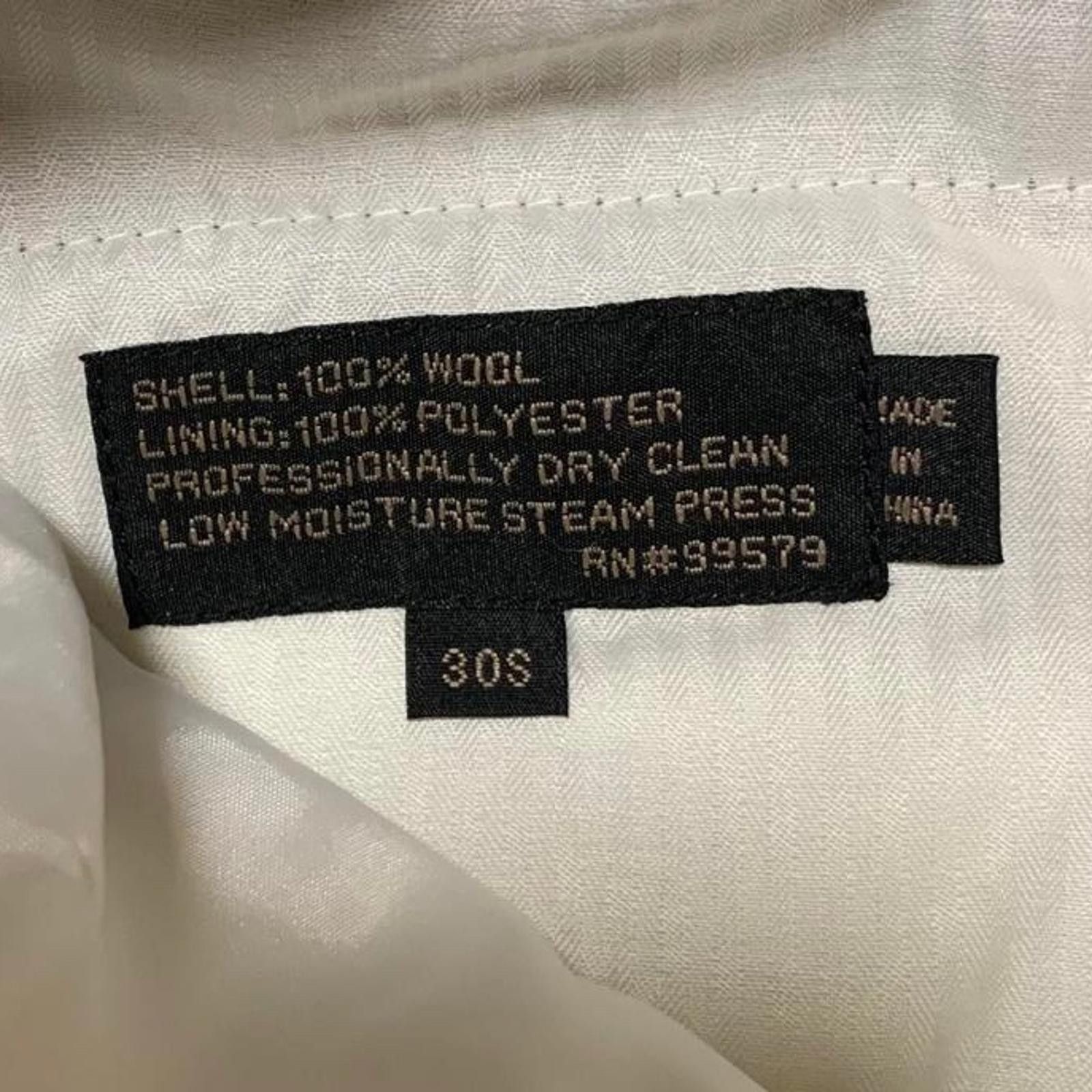 Other Arbon Men's 30S Two-Piece Suit Beige Single-Breasted Blazer Size 40R - 11 Thumbnail