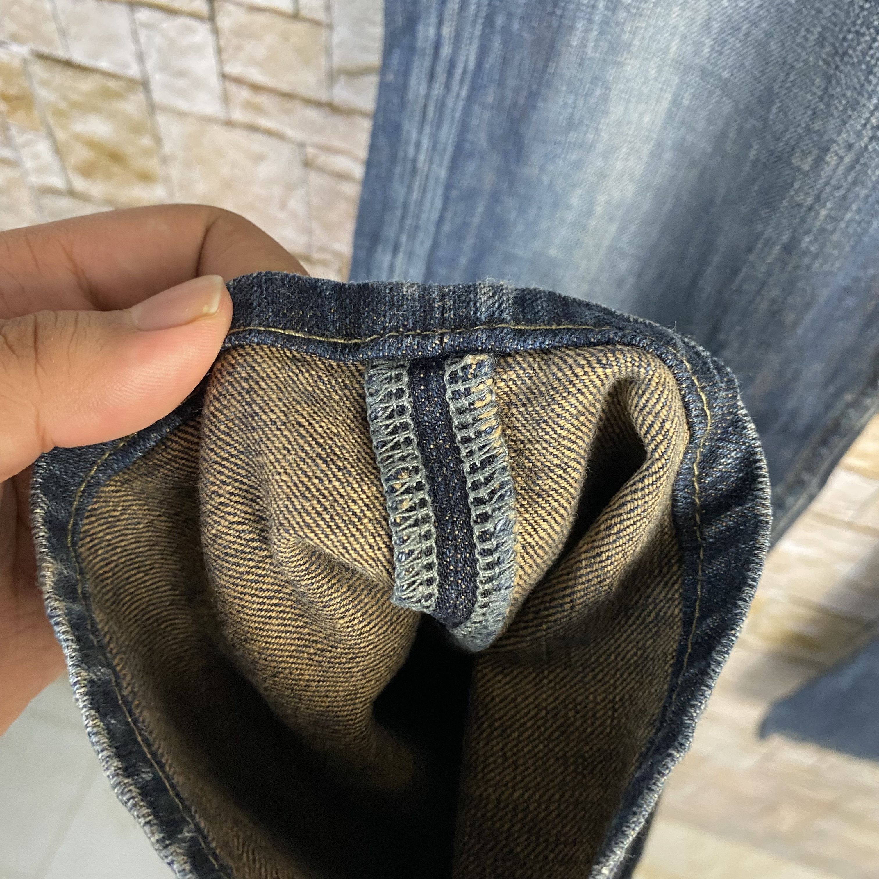 Japanese Brand Anti Label vintage japan Blue Denim Pants #7588 Size US 32 / EU 48 - 9 Thumbnail