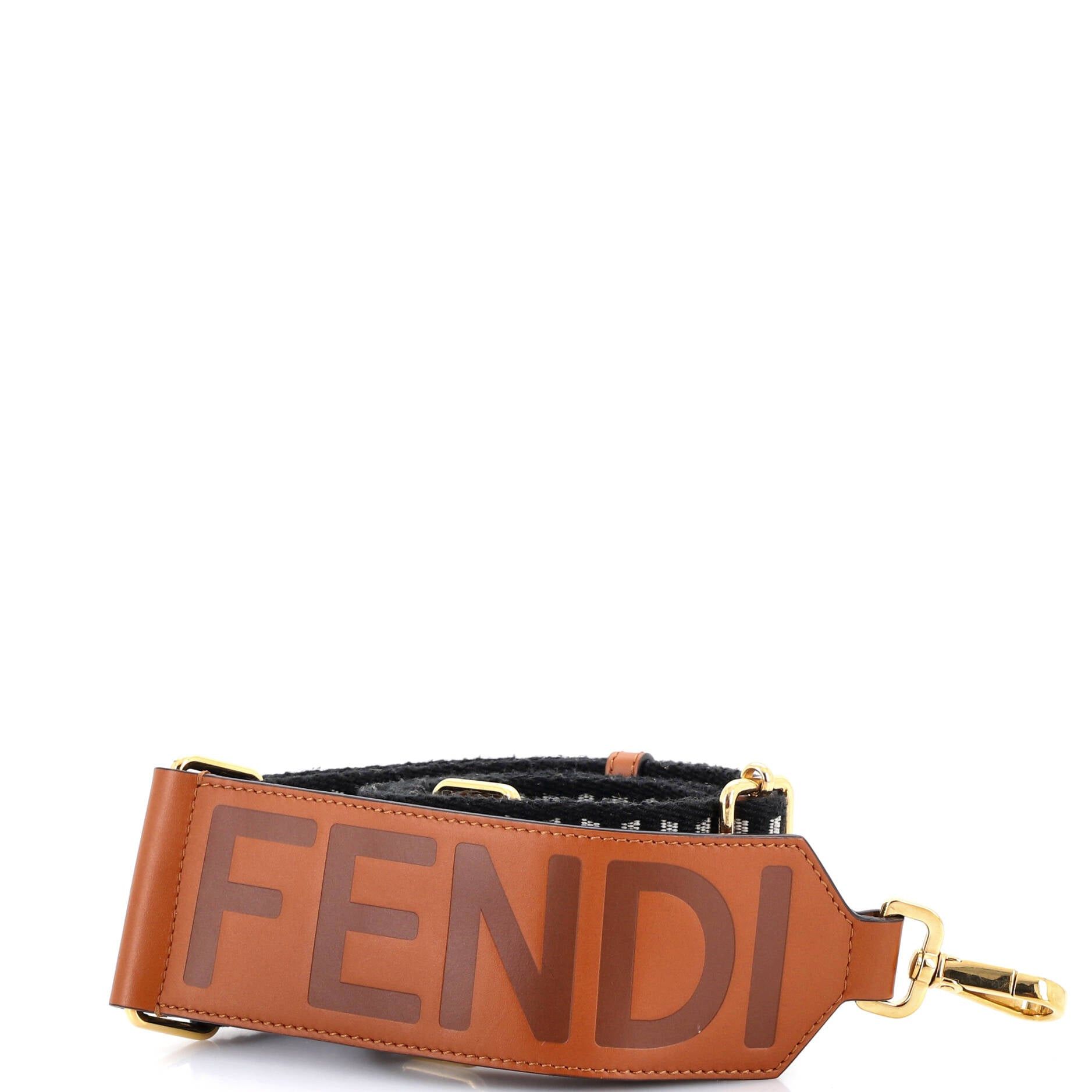 Fendi Logo Strap You Shoulder Strap Size ONE SIZE - 1 Thumbnail