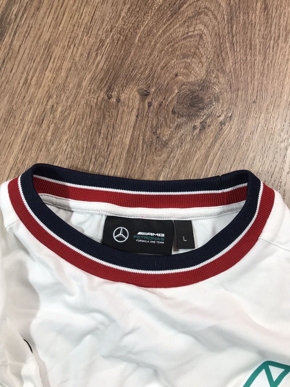 Mercedes-Benz × Vintage Mercedes Benz AMG Petronas F1 Team Long Sleeve Size US L / EU 52-54 / 3 - 10 Thumbnail