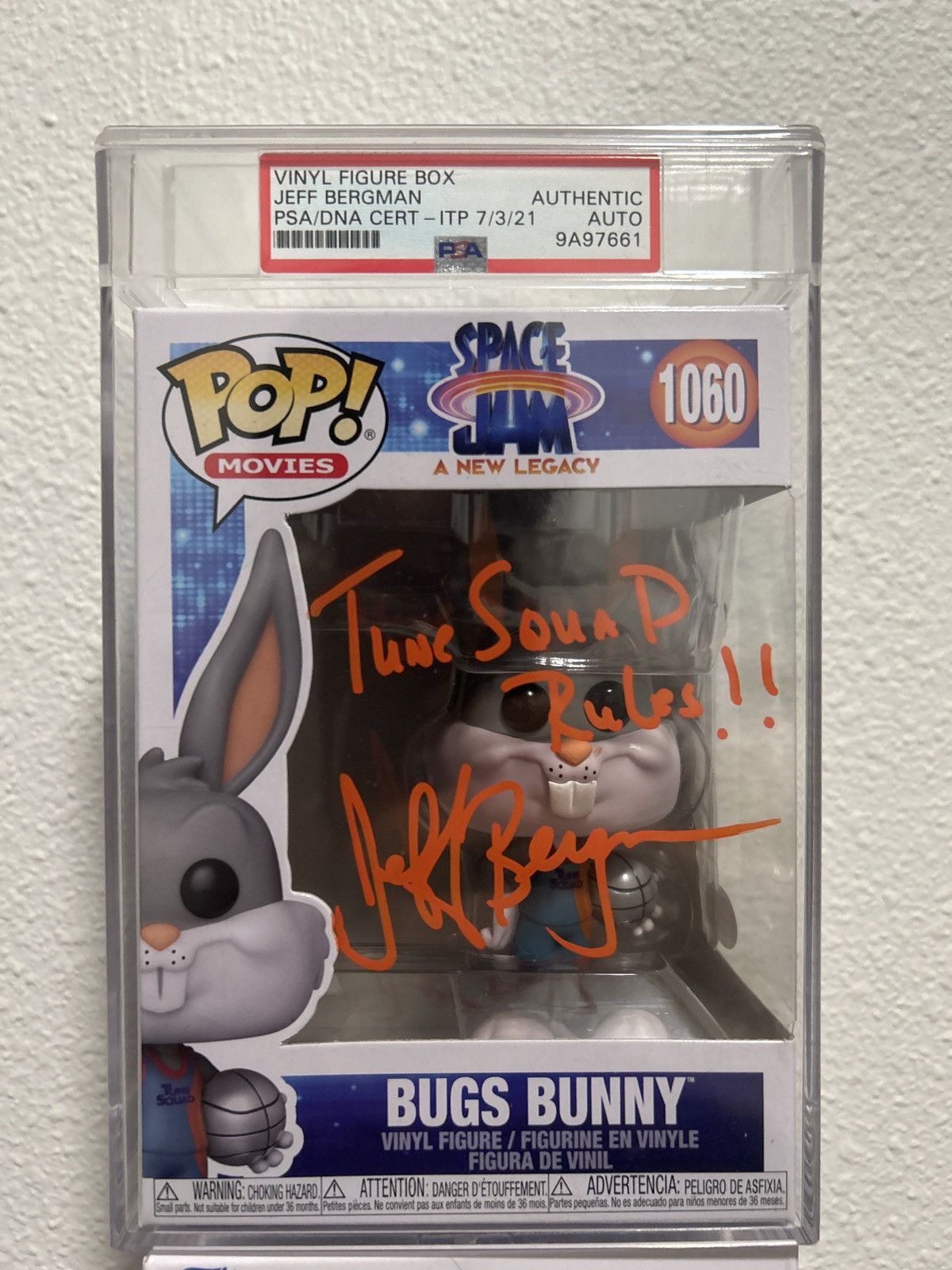 Japanese Brand Pop Funko Space Jam Bugs Bunny Vinyl Figure Size ONE SIZE - 1 Thumbnail