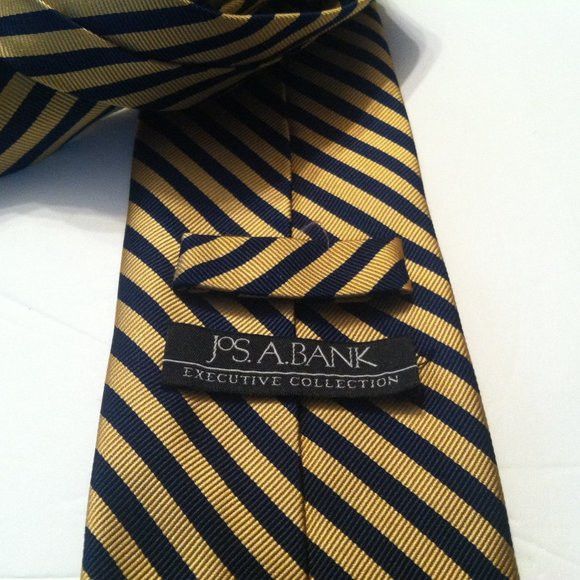 Jos. A. Bank JOS.A.BANK EXECUTIVE COLLECTION MENS NEW SILK TIE W: 3 1/2" Size ONE SIZE - 3 Thumbnail