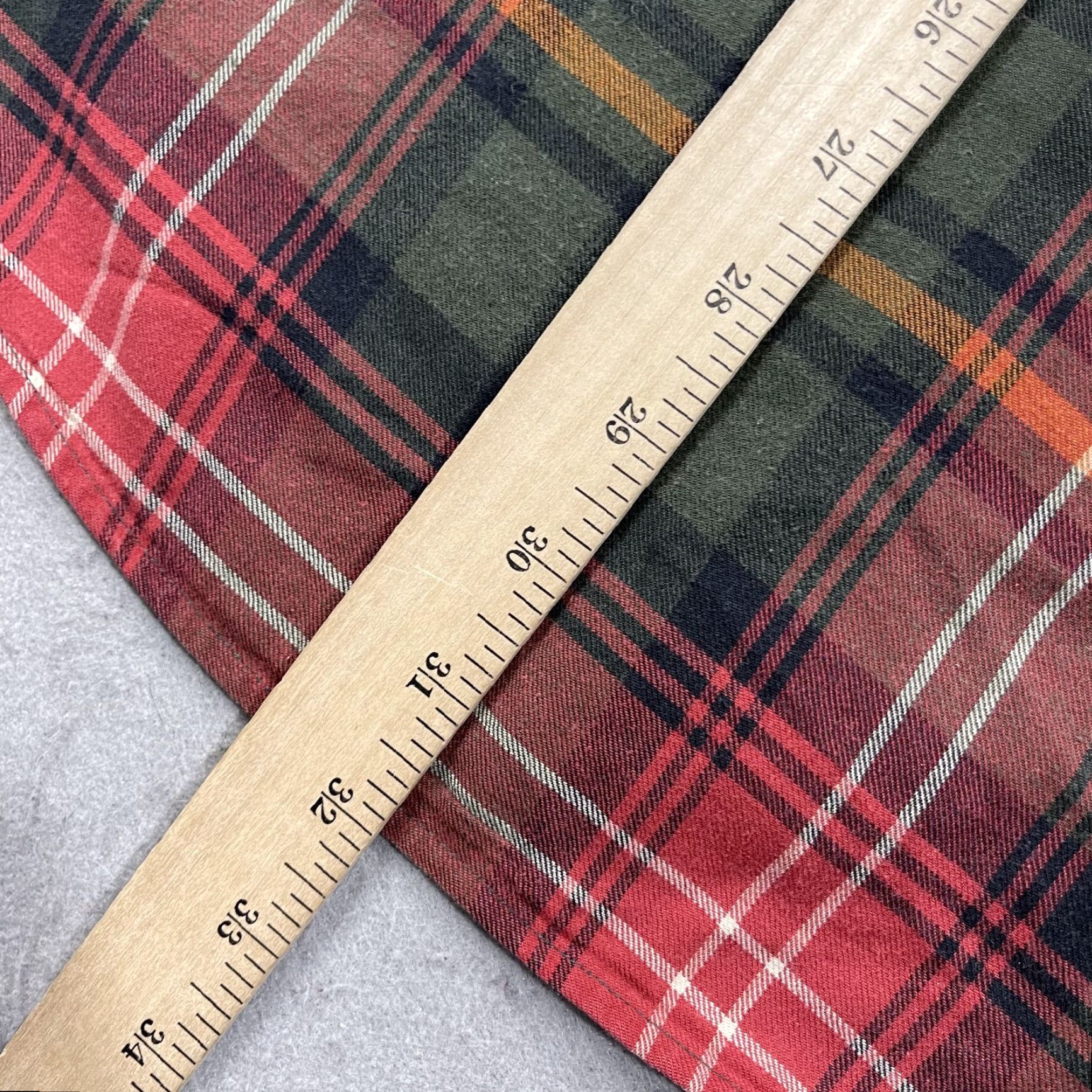 J.Crew VINTAGE J.CREW Shirt Mens L Red Plaid 90s Retro Classic Oarsman Logo Cotton Flannel Button-Up Pockets Size US L / EU 52-54 / 3 - 8 Thumbnail
