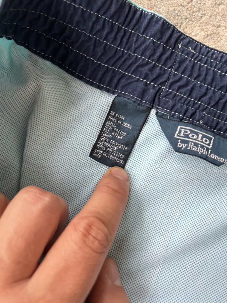 Polo Ralph Lauren Vintage Polo Ralph Lauren Swimming Shorts Size US 36 / EU 52 - 5 Thumbnail