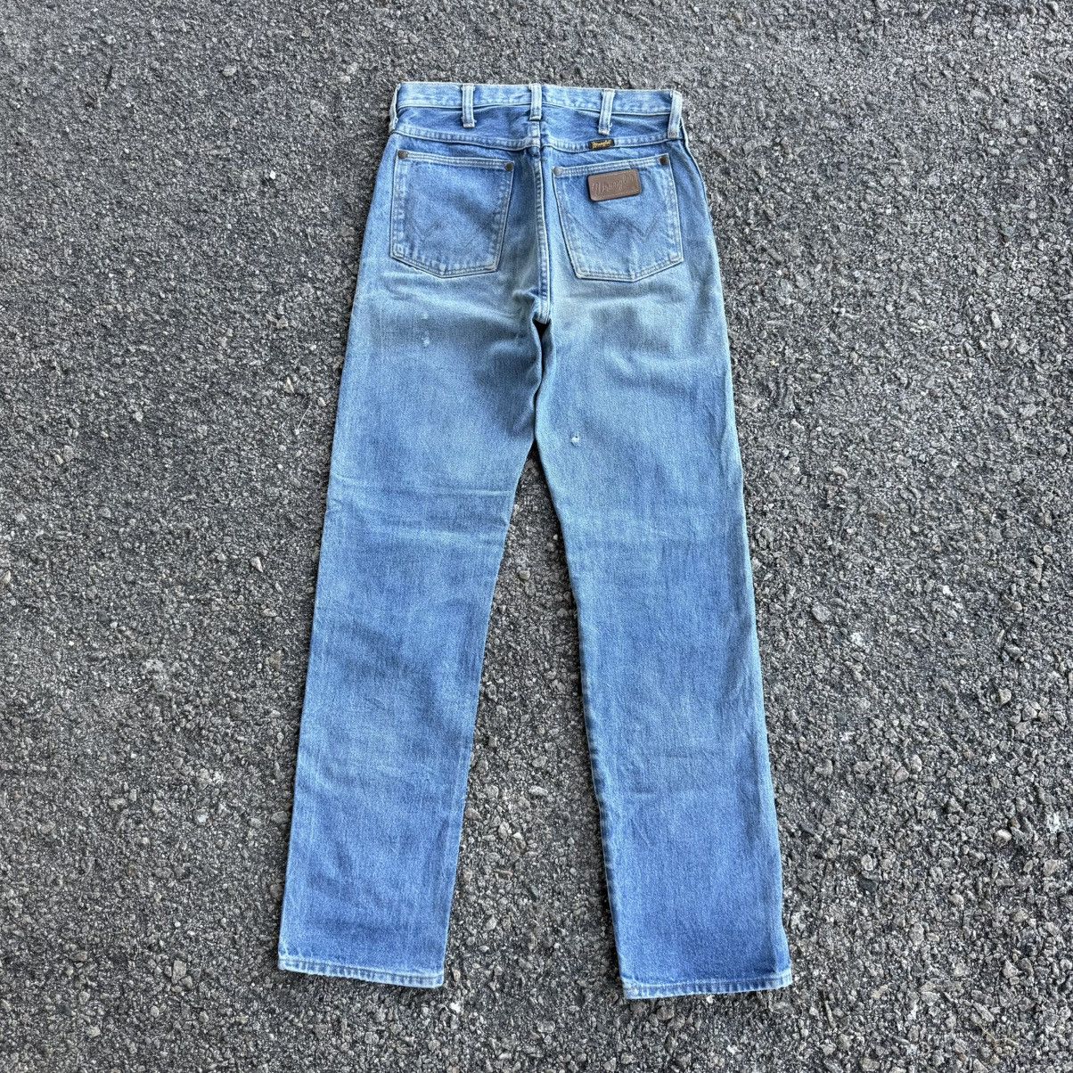 Jean × Wrangler VINTAGE WRANGLER FADED JEAN DENIM PANTS Size US 29 - 2 Thumbnail