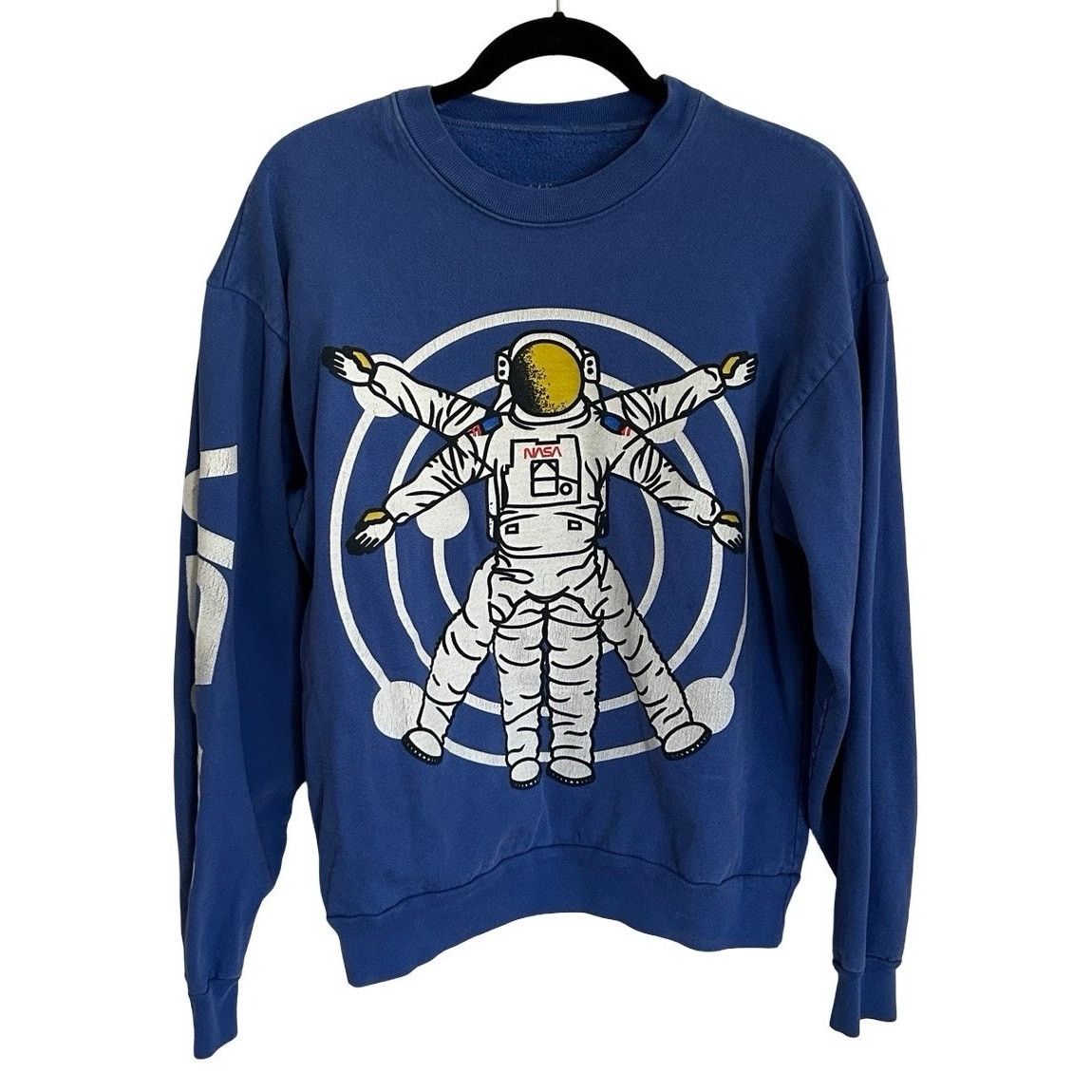Kid Cudi Kid Cudi x NASA 2022 "To The Moon" Tour Crewneck Sweatshirt Size US M / EU 48-50 / 2 - 1 Thumbnail