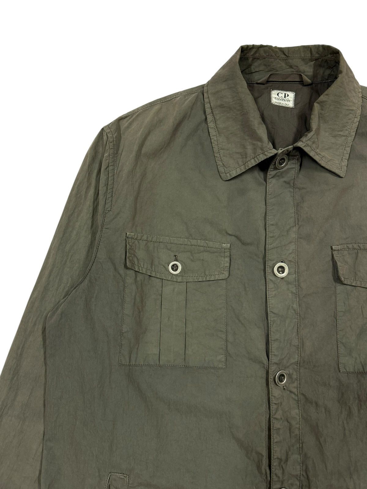 C.P. Company × Stone Island Spring/Summer 2002 Cp Company Buttoned Jacket Size US M / EU 48-50 / 2 - 7 Thumbnail