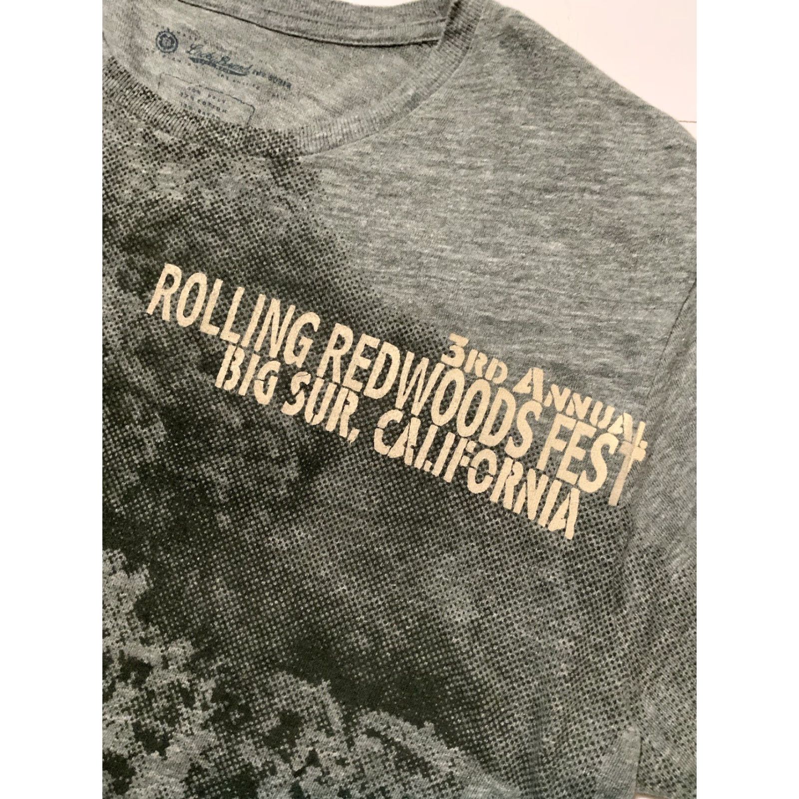 Lucky Brand Lucky Brand T-Shirt Rolling Redwoods Festival Big Sur California Point Lobos LG Size US L / EU 52-54 / 3 - 6 Thumbnail