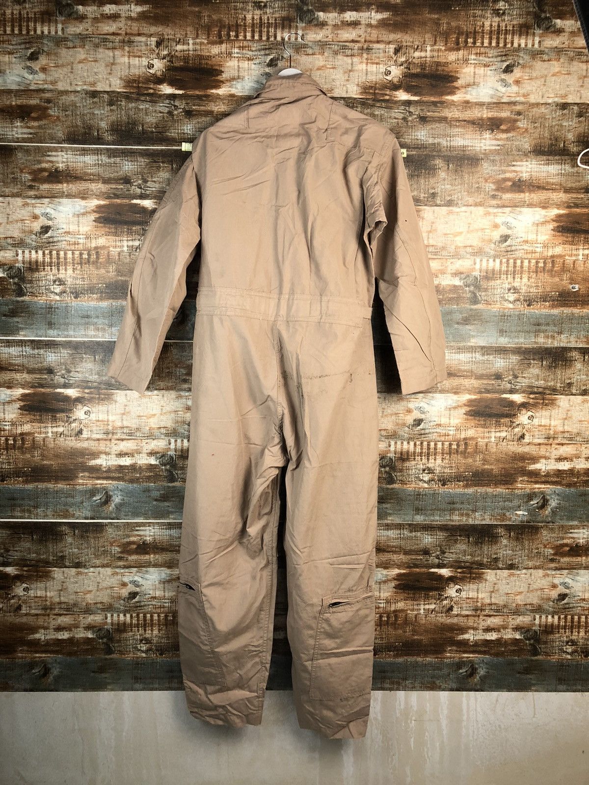 Japanese Brand 42R Brown military coverall Overalls #A2583 Size US 28 / EU 44 - 13 Thumbnail