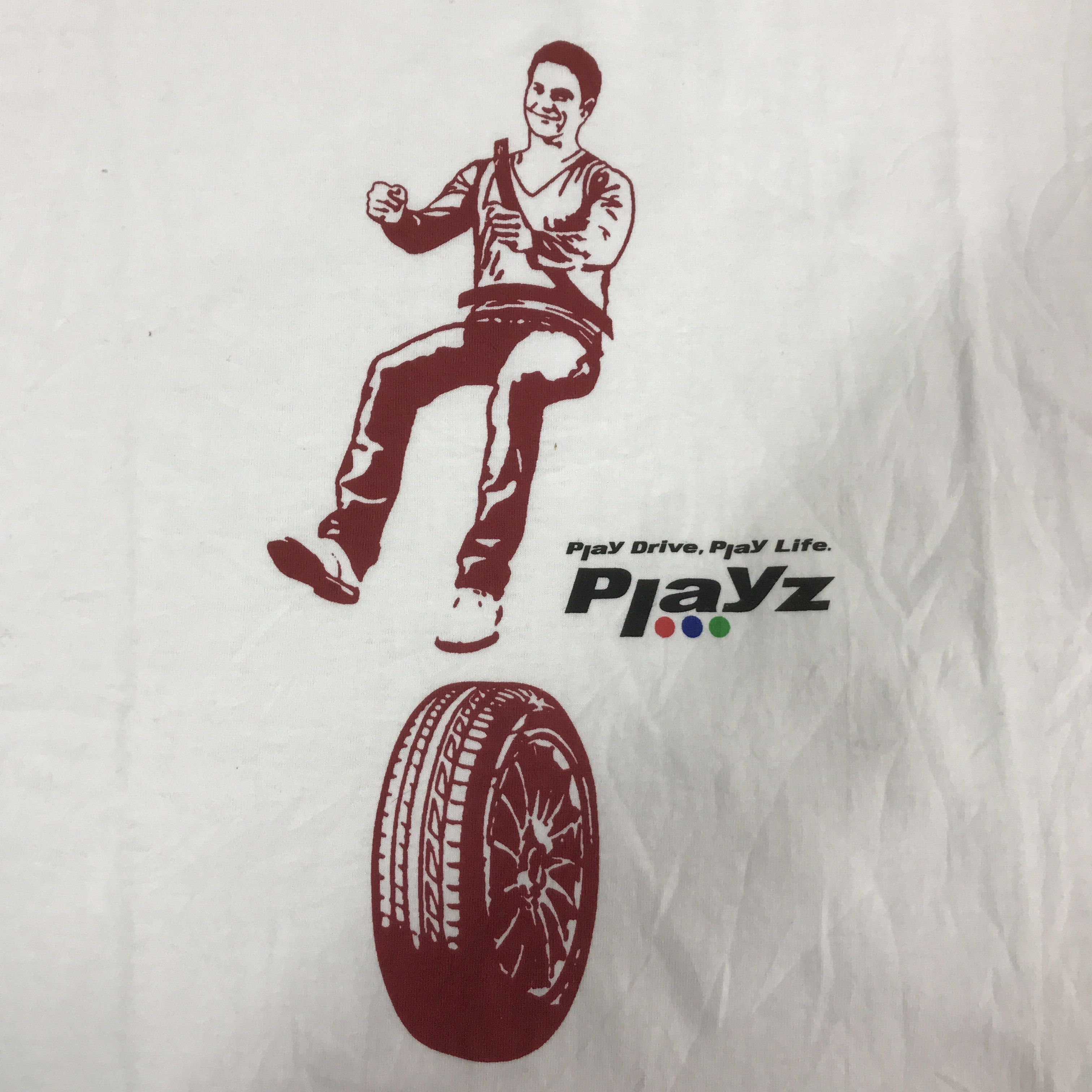 Japanese Brand BRIDGESTONE TYRE RACING JAPAN T-SHIRT K44B61 Size US M / EU 48-50 / 2 - 9 Thumbnail