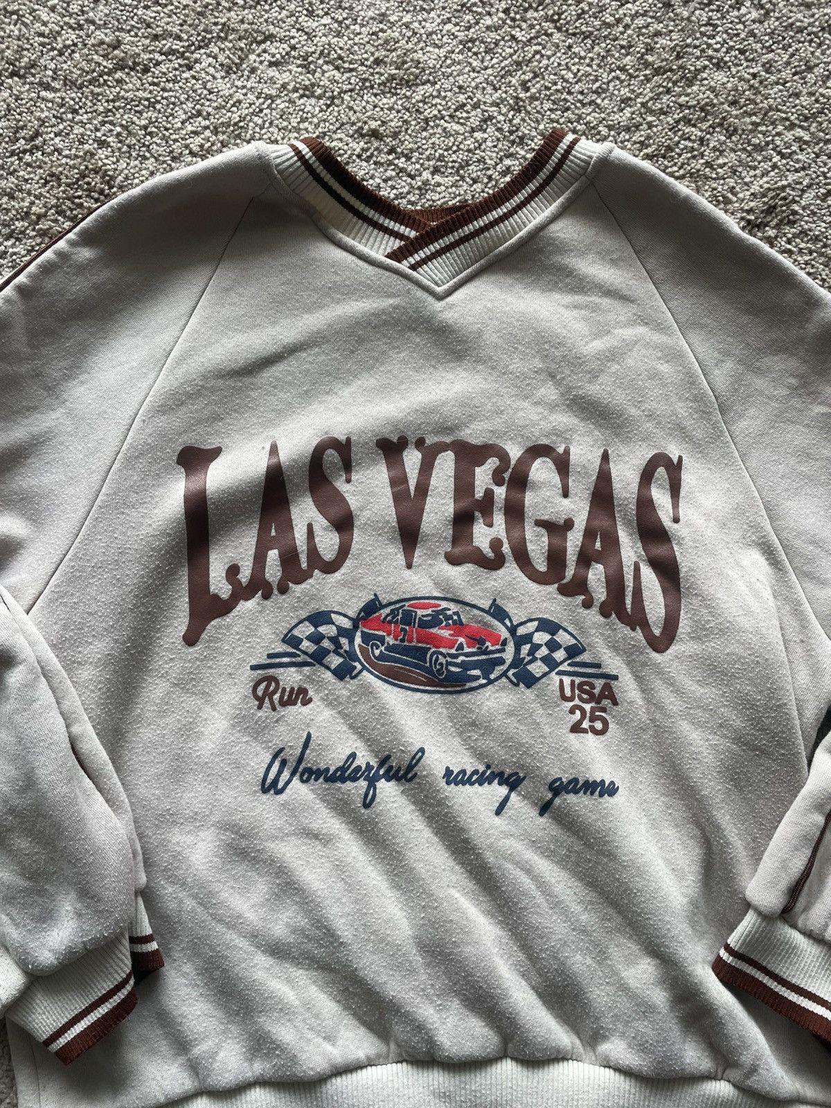 Other Las Vegas Graphic Crewneck Sweatshirt Beige Size XS / US 0-2 / IT 36-38 - 2 Thumbnail