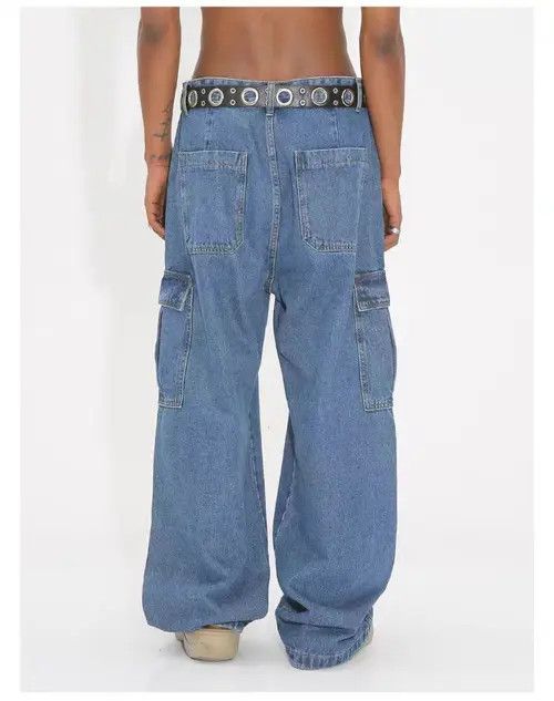 Jean Matsuoka x Kase loose skate hiphop baggy cargo y2k jeans Size US 32 / EU 48 - 4 Thumbnail