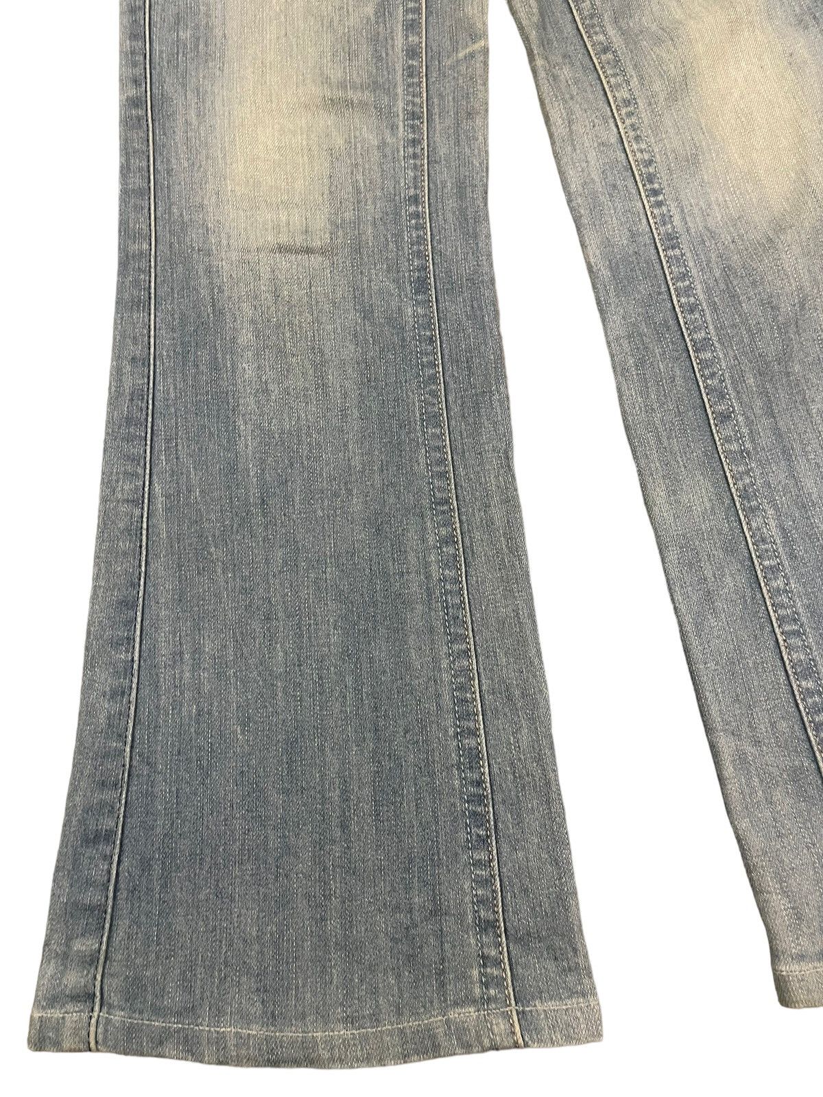 14th Addiction Vintage Japanese Brand Blue Wash Style Flare Jeans Size US 30 / EU 46 - 5 Thumbnail