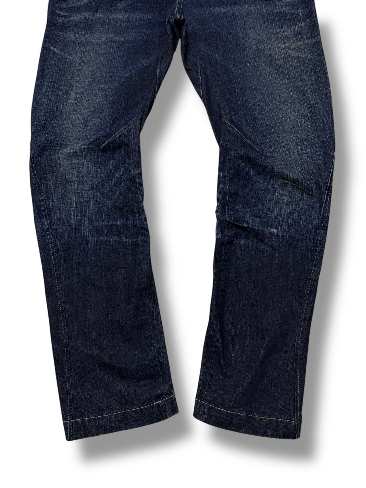 Numbers Vintage Back Number Black Denim Jeans Japan | Dark Wash W35 Size US 35 - 6 Thumbnail