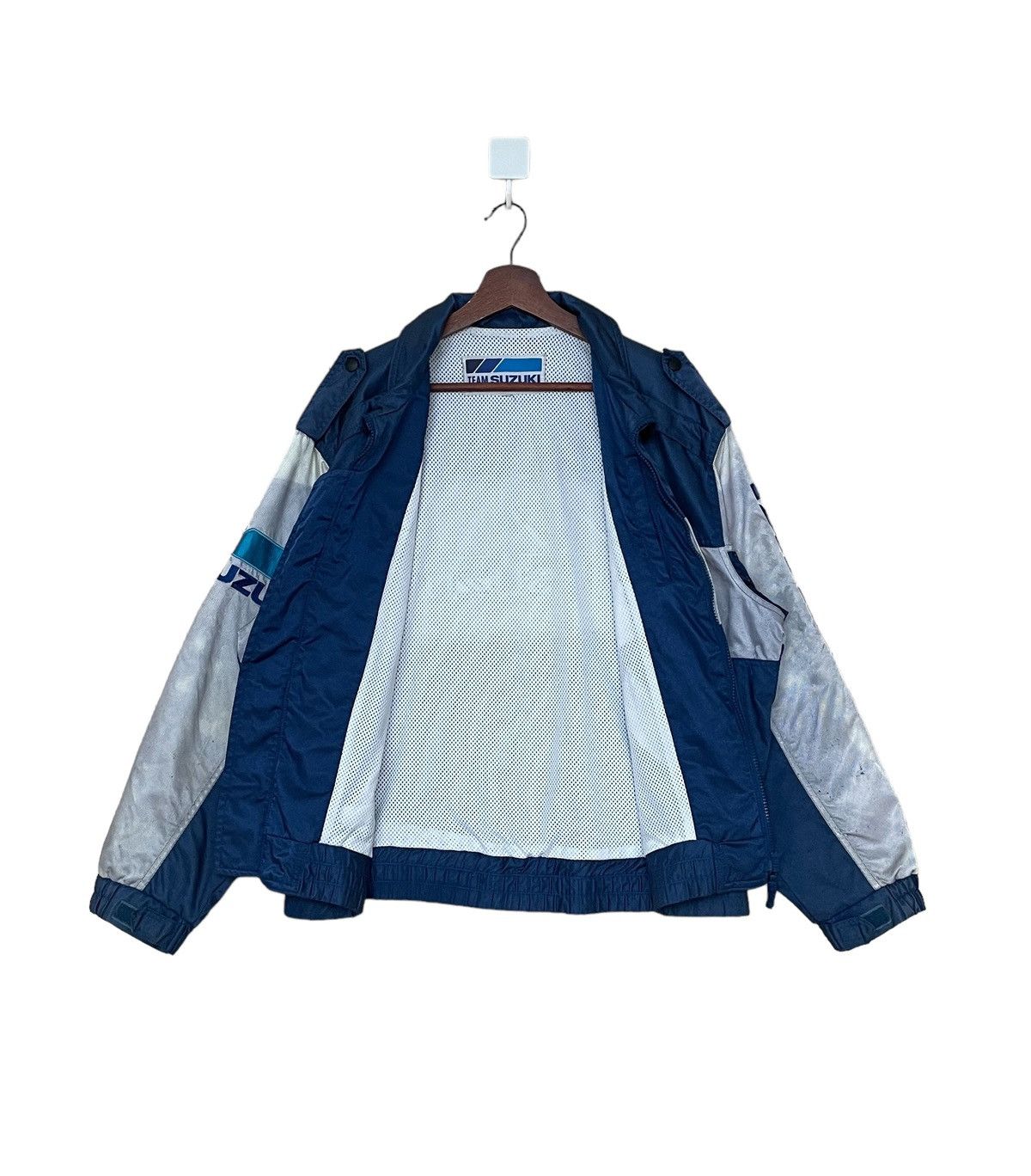Vintage Vintage Racing Brand Suzuki Jacket 1990s Size US L / EU 52-54 / 3 - 3 Thumbnail