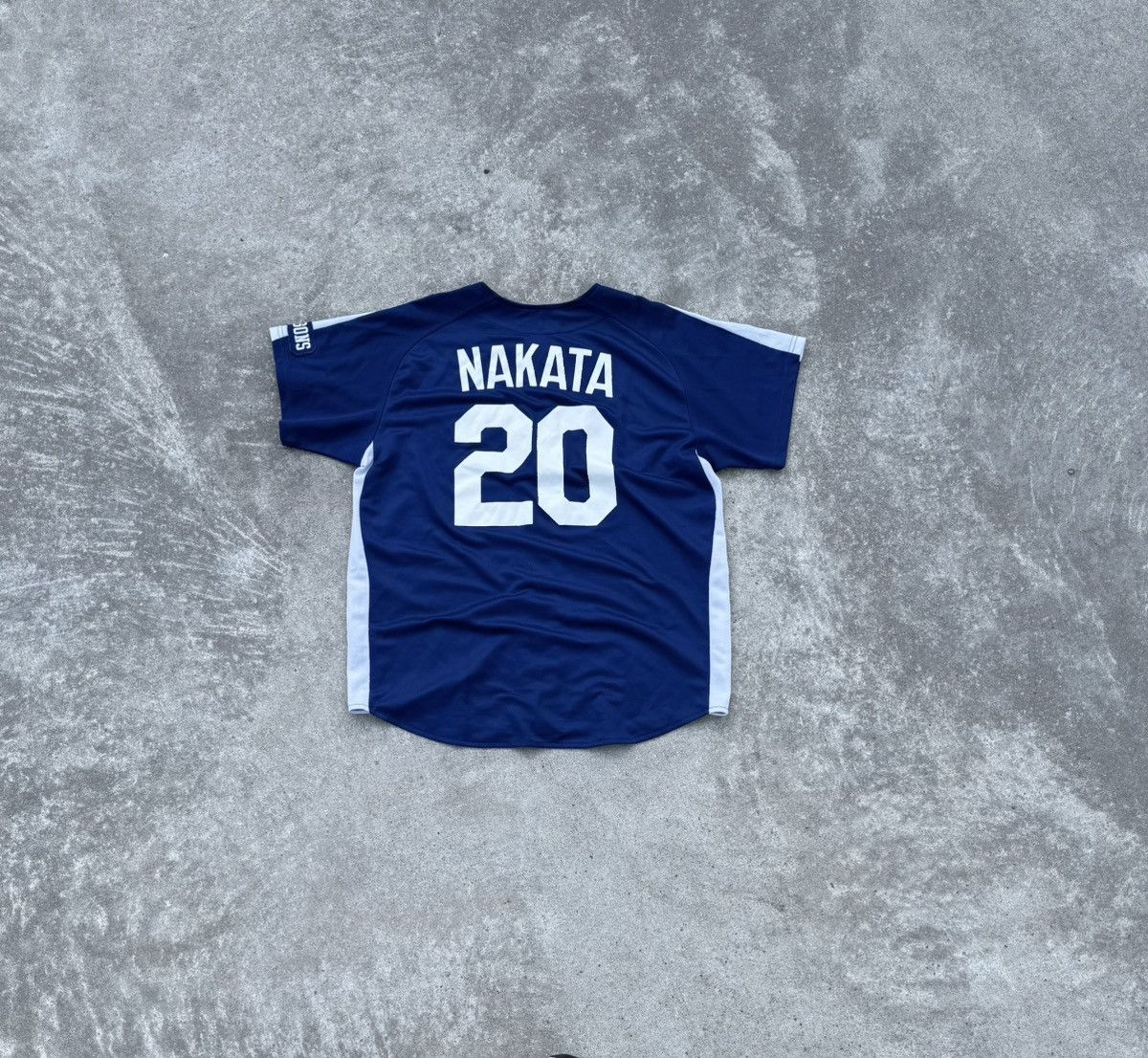 Other Vintage CHUNICHI Nakata 20 RARE Japan Jersey streetwear Size US L / EU 52-54 / 3 - 10 Thumbnail