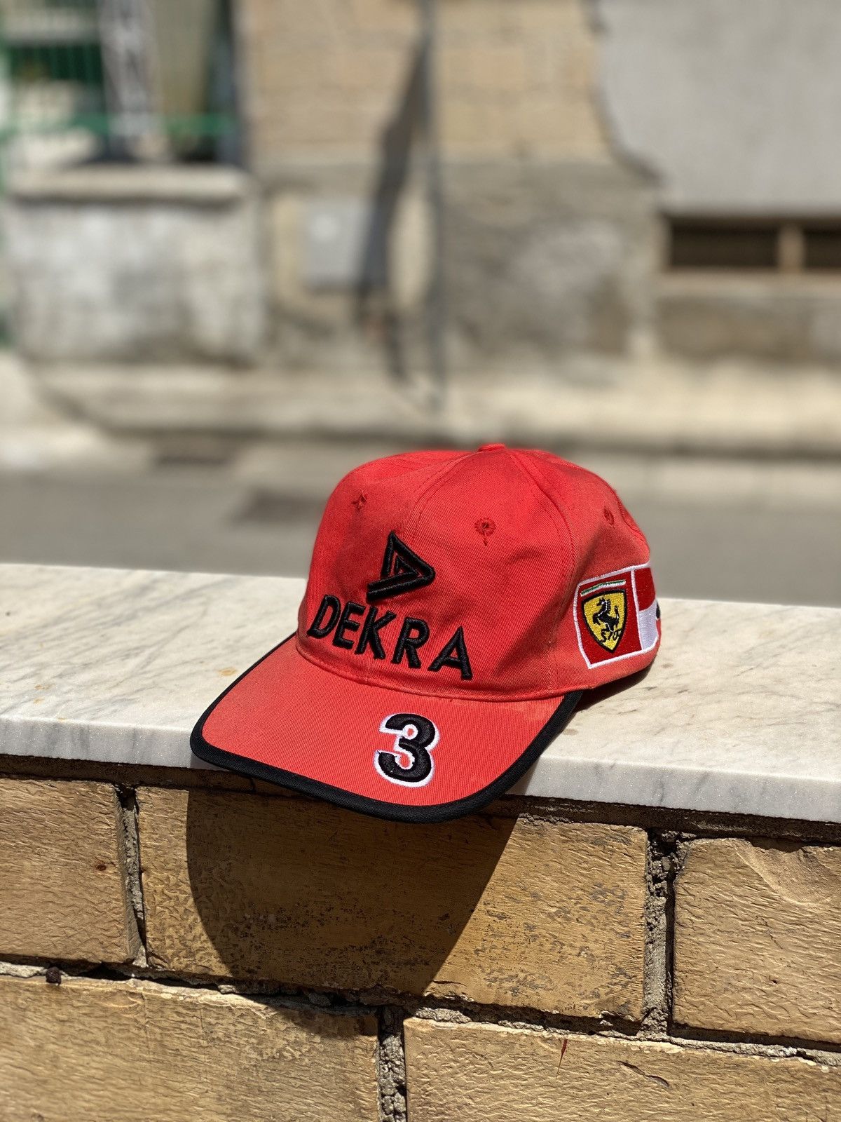 Ferrari FERRARI DEKRA MICHAEL SCHUMACHER 1998 F1 FORMULA 1 CHAMP CAP Size ONE SIZE - 1 Thumbnail