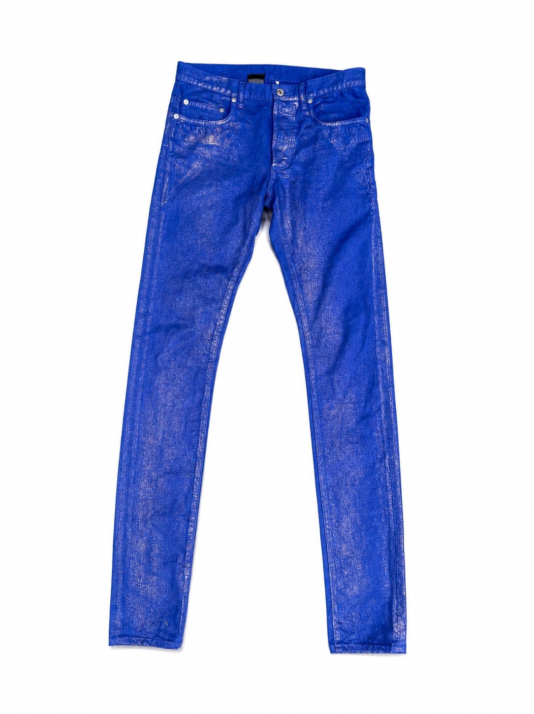 Dior Dior Homme SS09 “Planisphère” Gold Wax Luster Denim Size US 28 / EU 44 - 1 Thumbnail