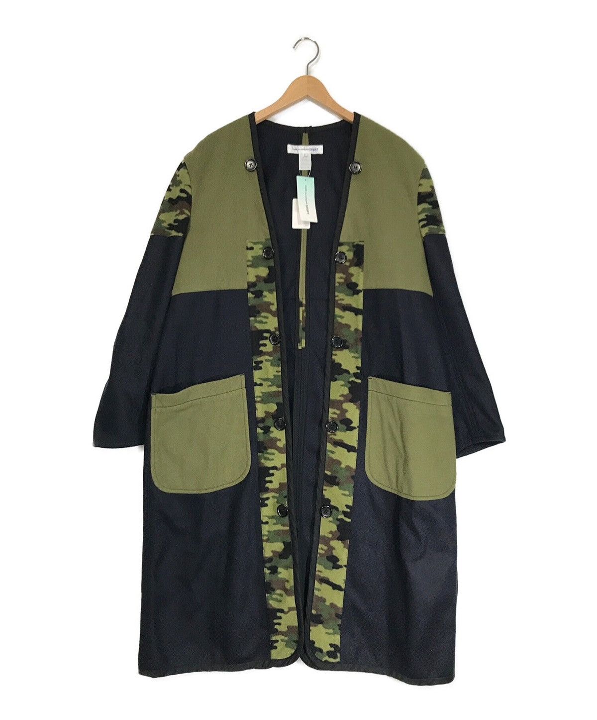 Comme des Garcons SHIRT Comme Des Garcons Shirt Wool Coat / Medium Size US M / EU 48-50 / 2 - 1 Thumbnail