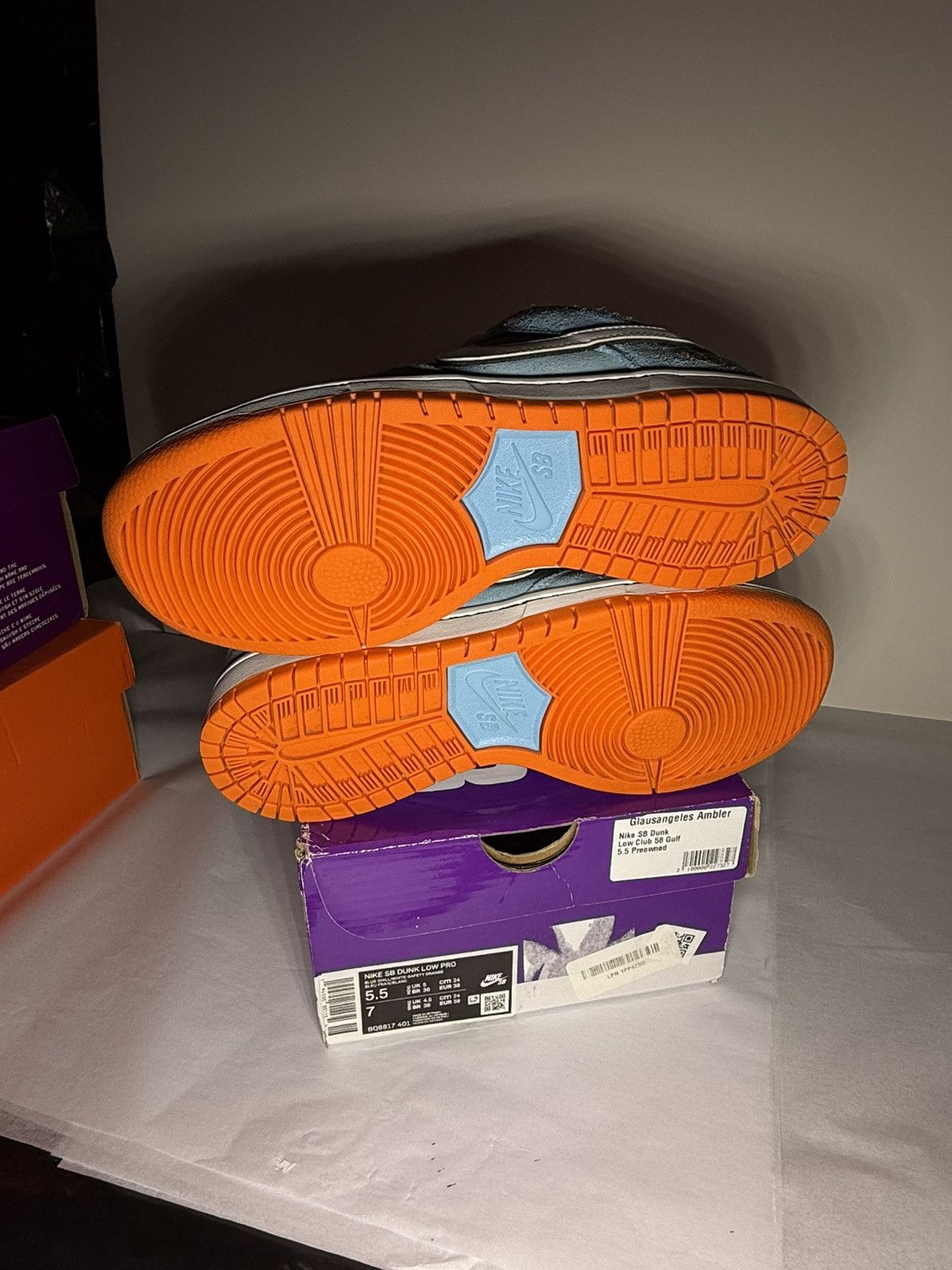 Nike Nike sb dunk low premium gulf “58” size 5.5 Size US 5.5 / EU 38 - 2 Thumbnail