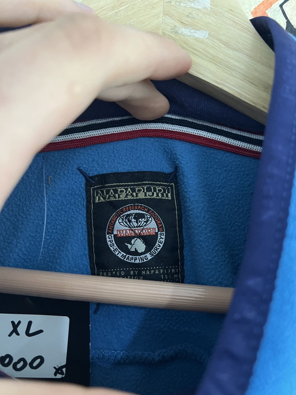 Napapijri Napapijri Zip Up Fleece Size US XL / EU 56 / 4 - 3 Thumbnail