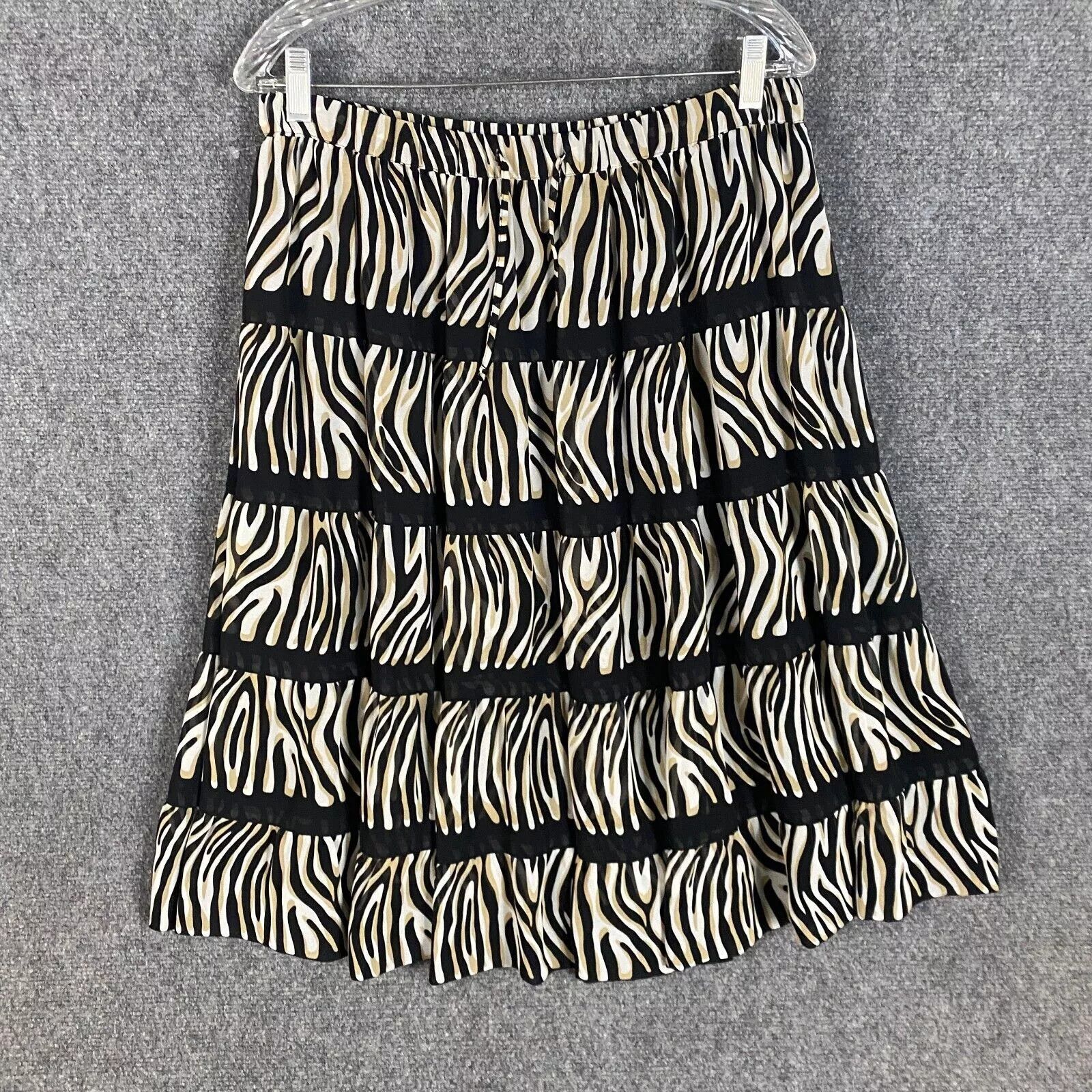 Other Alfred Dunner Skirt Women's 12P Petite Elastic Pull On Size 34" / US 12 / IT 48 - 1 Thumbnail