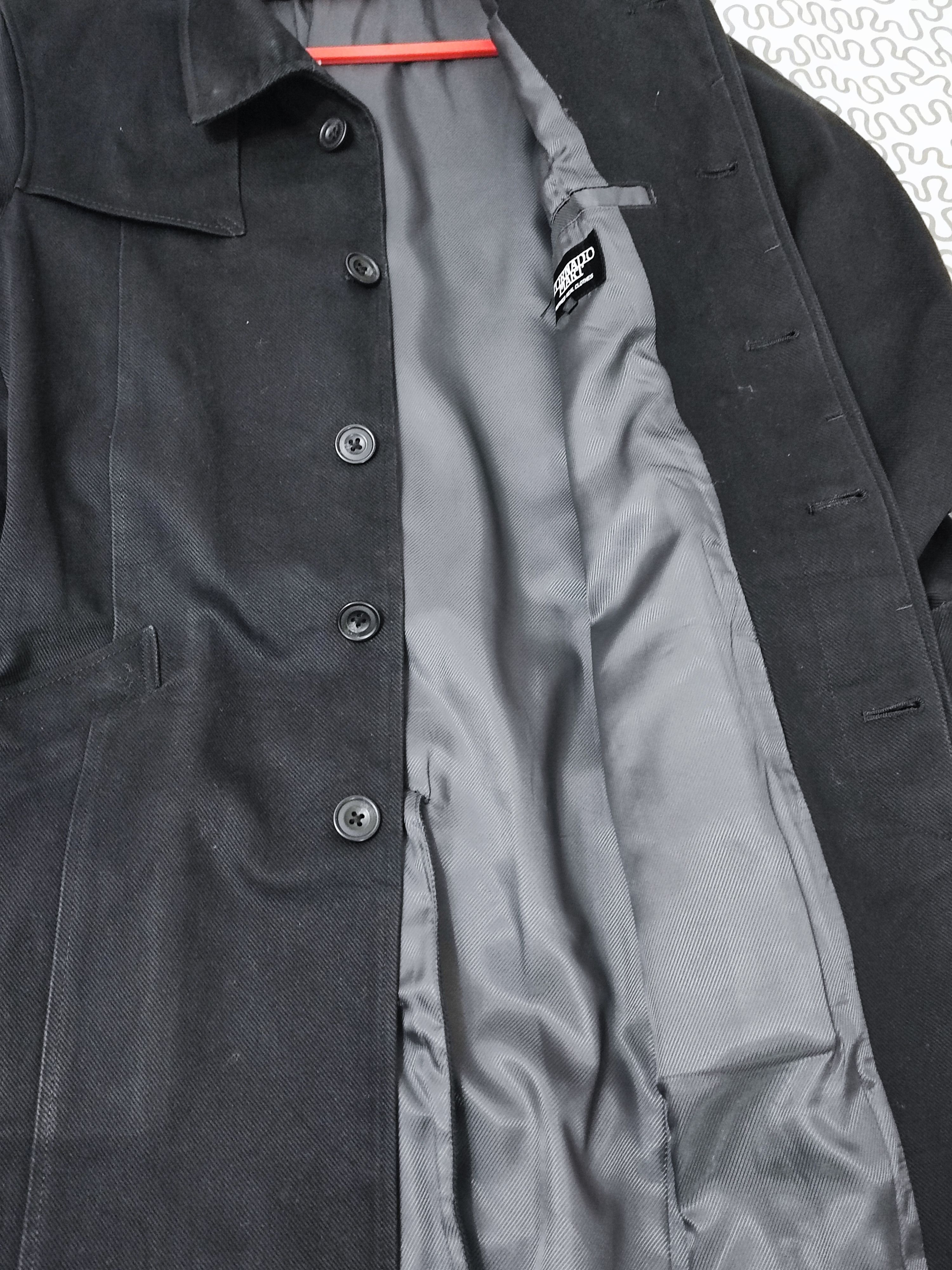 Tornado Mart AVANT GARDE DESIGNER TORNADO MART GOTHIC LONG TRENCH JACKET Size US M / EU 48-50 / 2 - 9 Thumbnail