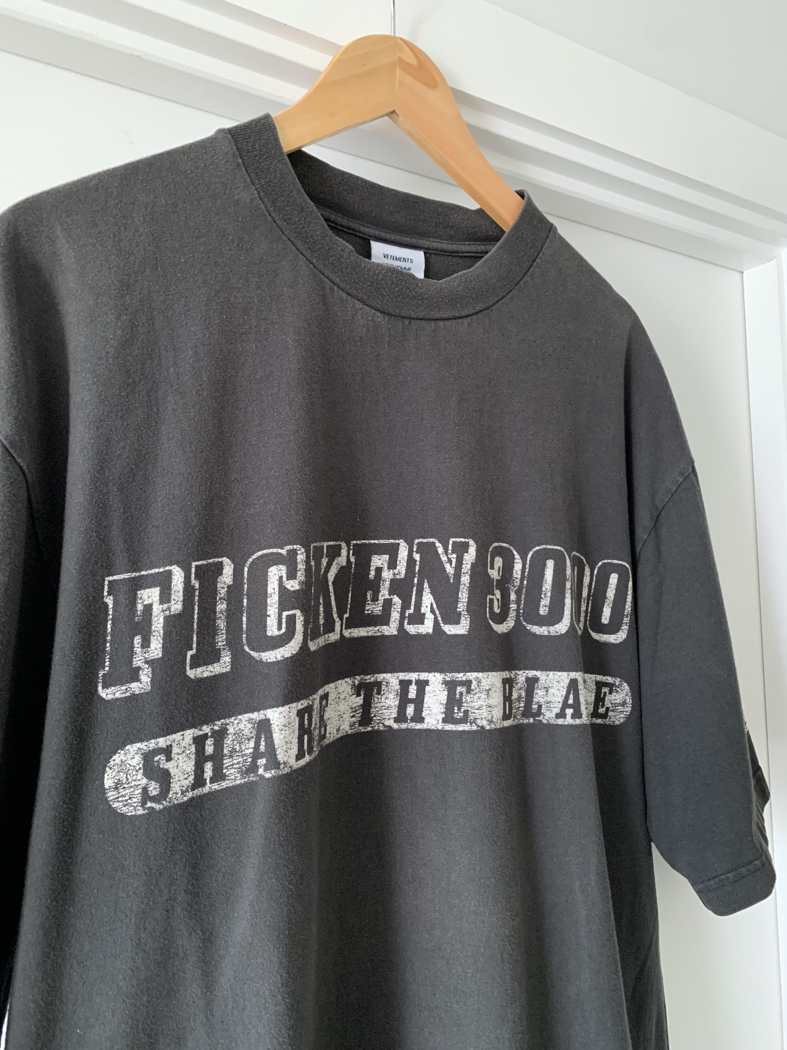 Vetements FW18 Ficken 3000 / K-Hole Shirt Size US XL / EU 56 / 4 - 2 Thumbnail