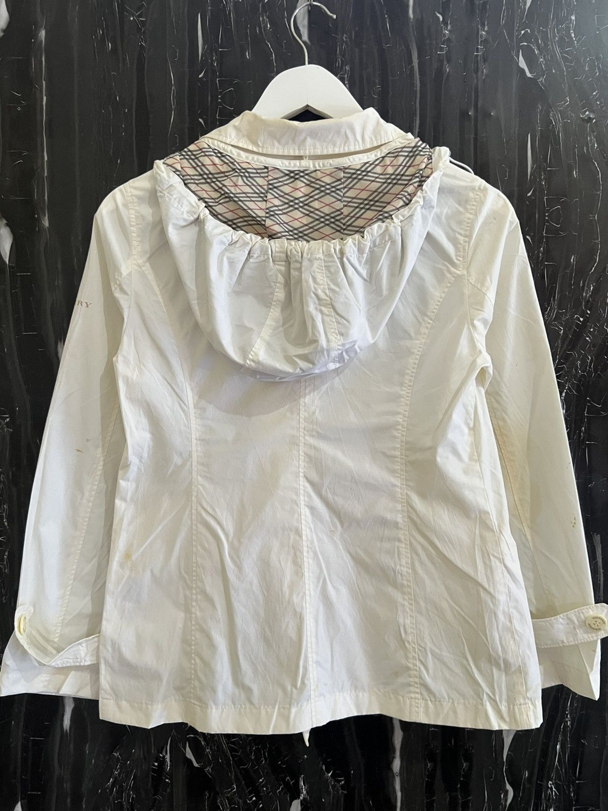 Burberry BURBERRY LONDON WHITE JACKET Size US S / EU 44-46 / 1 - 2 Thumbnail
