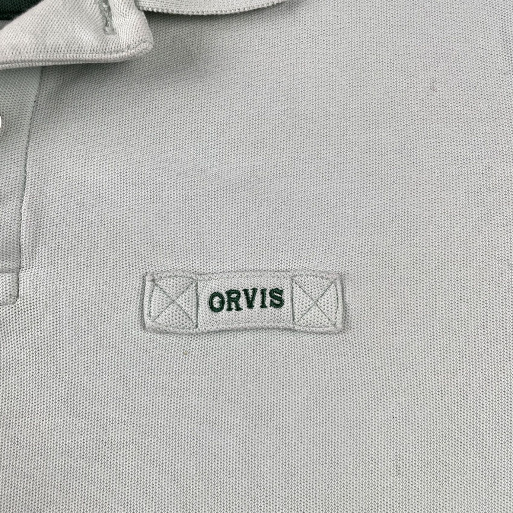 Orvis VINTAGE Orvis Polo Shirt Fly Fishing Knit Cotton Green Medium M Mens Shirt Polo Fly Fishing Cotton Green Medium Mint Green Size US M / EU 48-50 / 2 - 3 Thumbnail