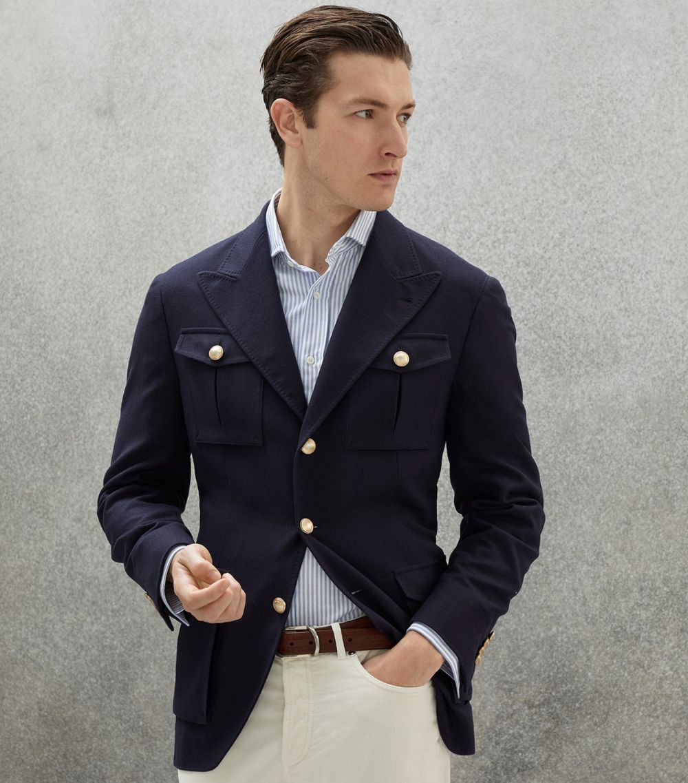 Brunello Cucinelli Jacket in Black Size US XL / EU 56 / 4 - 3 Thumbnail