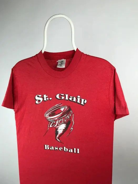 Band Tees St.Glair Cyclones T-shirt band tee vintage 90s size Medium Size US M / EU 48-50 / 2 - 2 Thumbnail