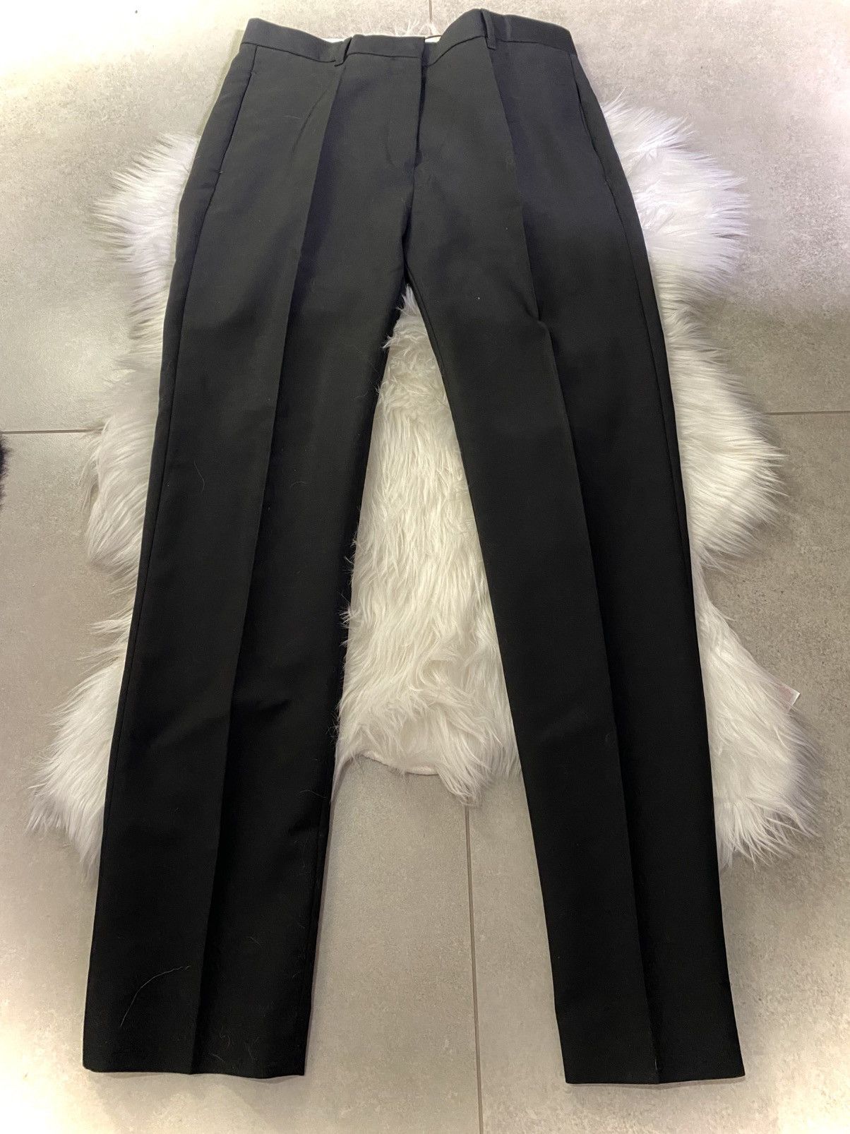Acne Studios Acne Studios New Karma Mon Black Wool Trousers – Size 36 Size 26" / US 2 / IT 38 - 1 Thumbnail