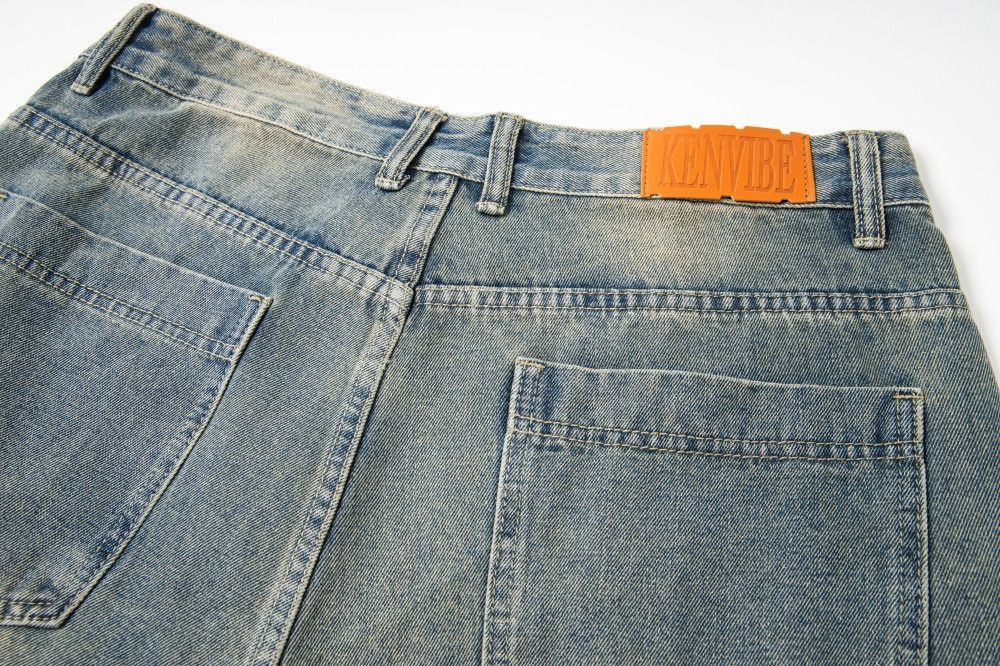 Japanese Brand × Vintage Punk distressed washed cargo denim shorts Size US 32 / EU 48 - 4 Thumbnail