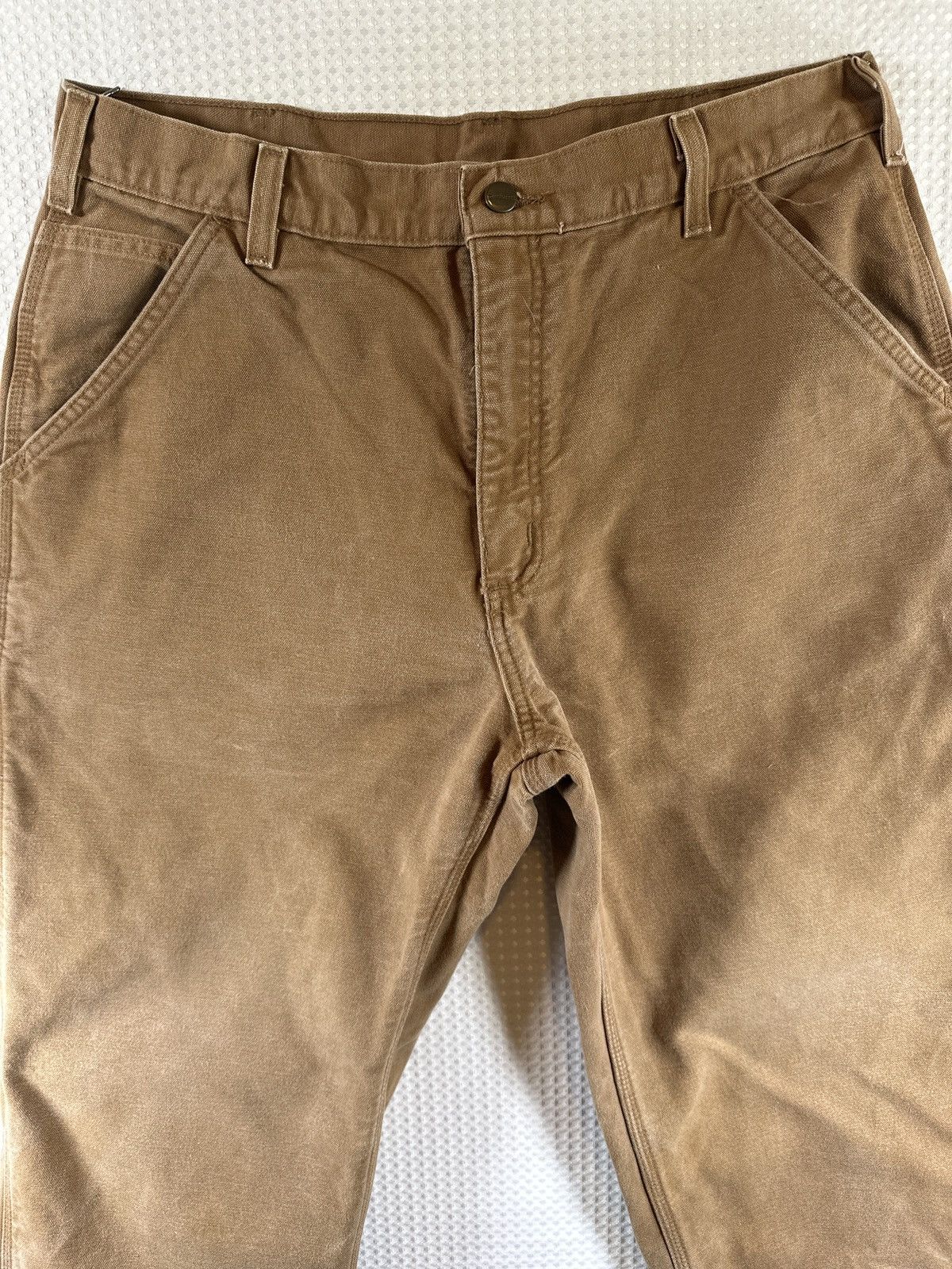 Carhartt CARHARTT LOOSE STRAIGHT WASHED DUCK LINED DUNGAREE Size US 36 / EU 52 - 7 Thumbnail