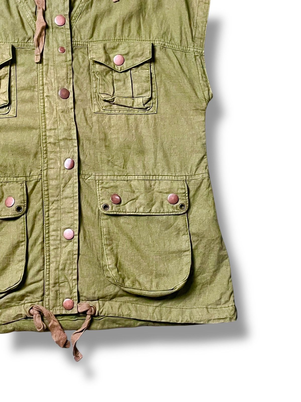 Avirex × Vintage Vintage 1975’s Avirex Military Hooded Vest (45) Size US S / EU 44-46 / 1 - 4 Thumbnail