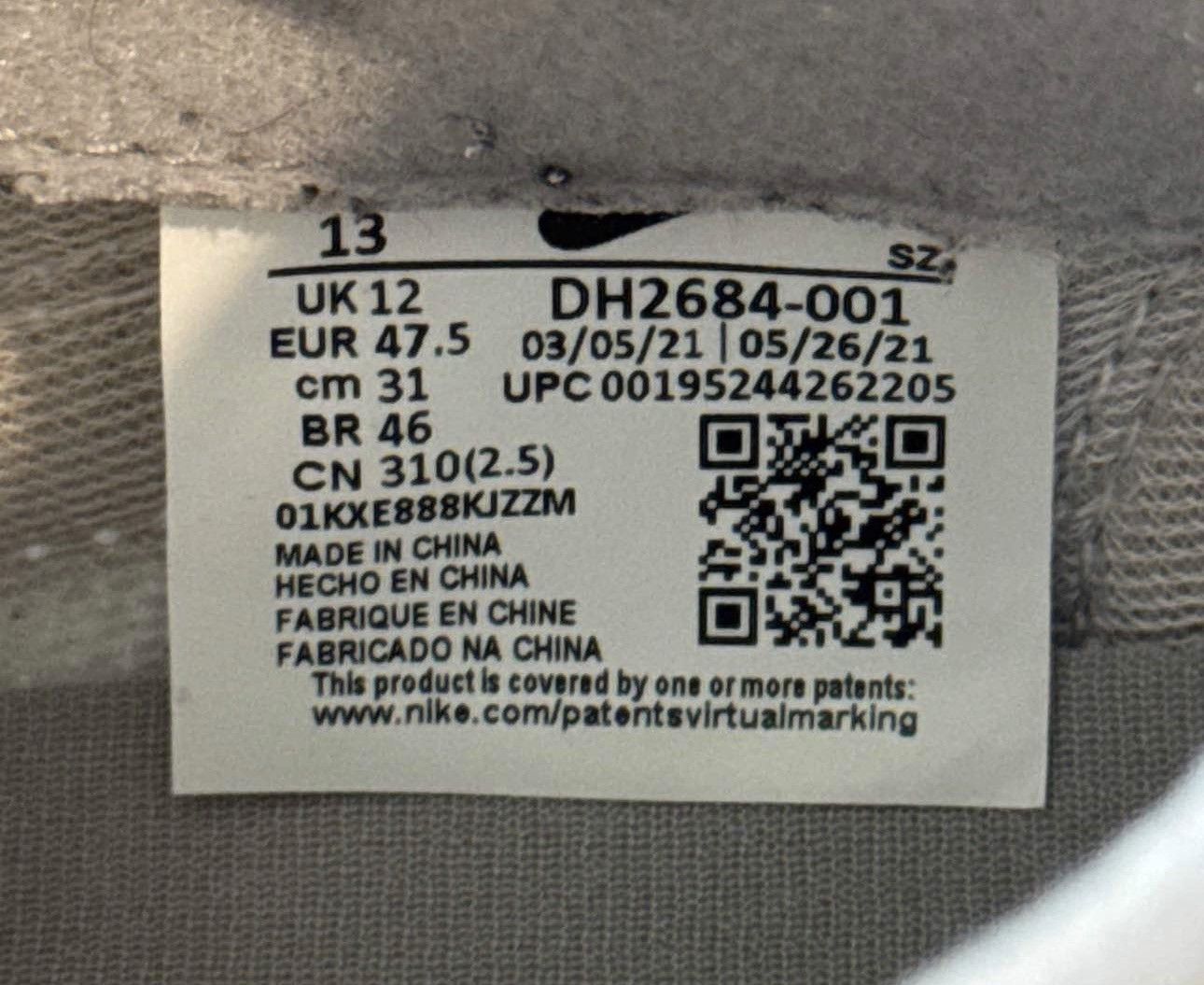 Fragment Design × Nike Nike SD Waffle Sacai Fragment Grey Size US 13 / EU 46 - 6 Thumbnail