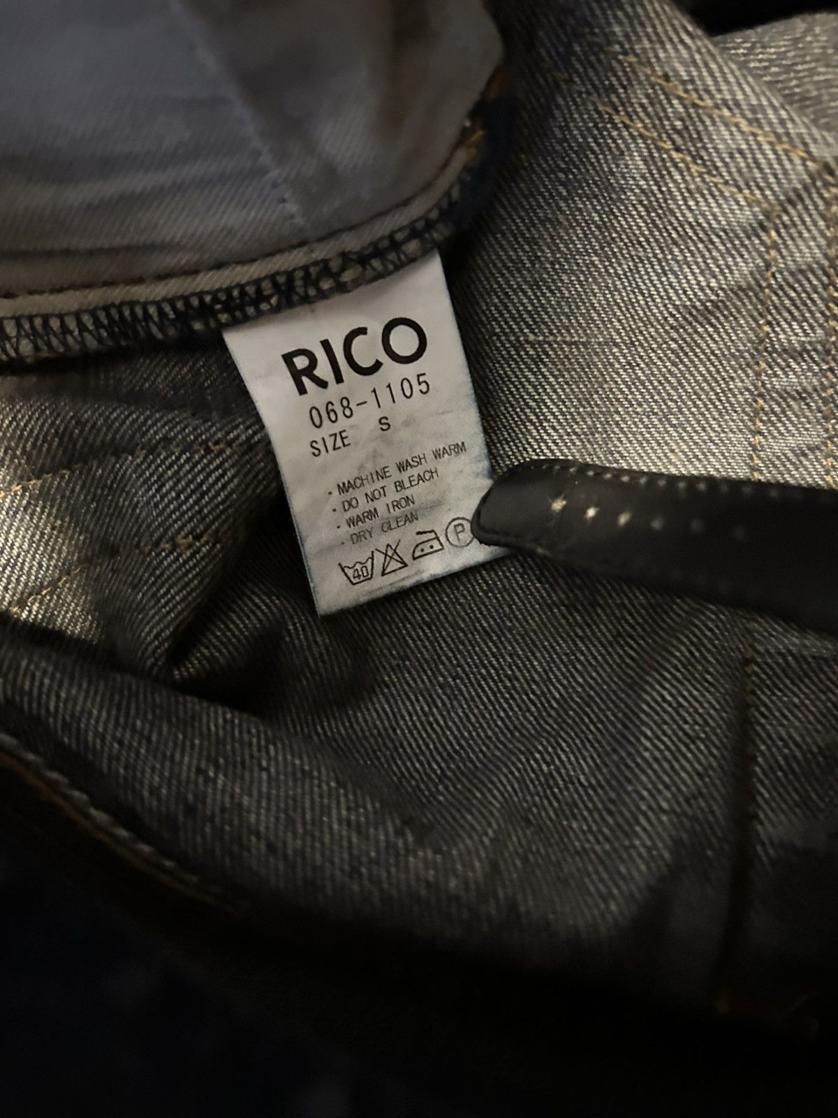 Other Rico Back Zip Denim Jeans Size US 28 / EU 44 - 6 Thumbnail