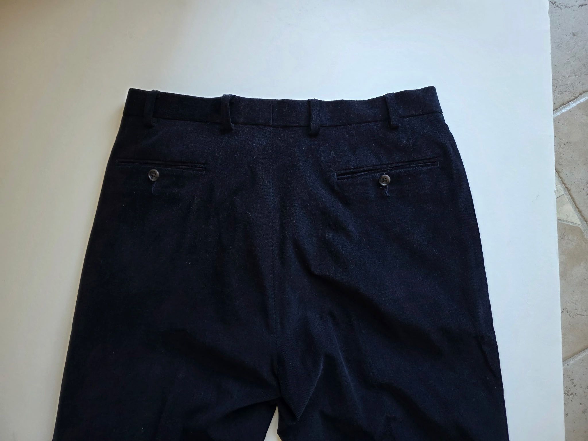 Ralph Lauren Lauren Ralph Lauren Corduroy Slim Fit Pants - Navy - 36/34 Size US 36 / EU 52 - 2 Thumbnail
