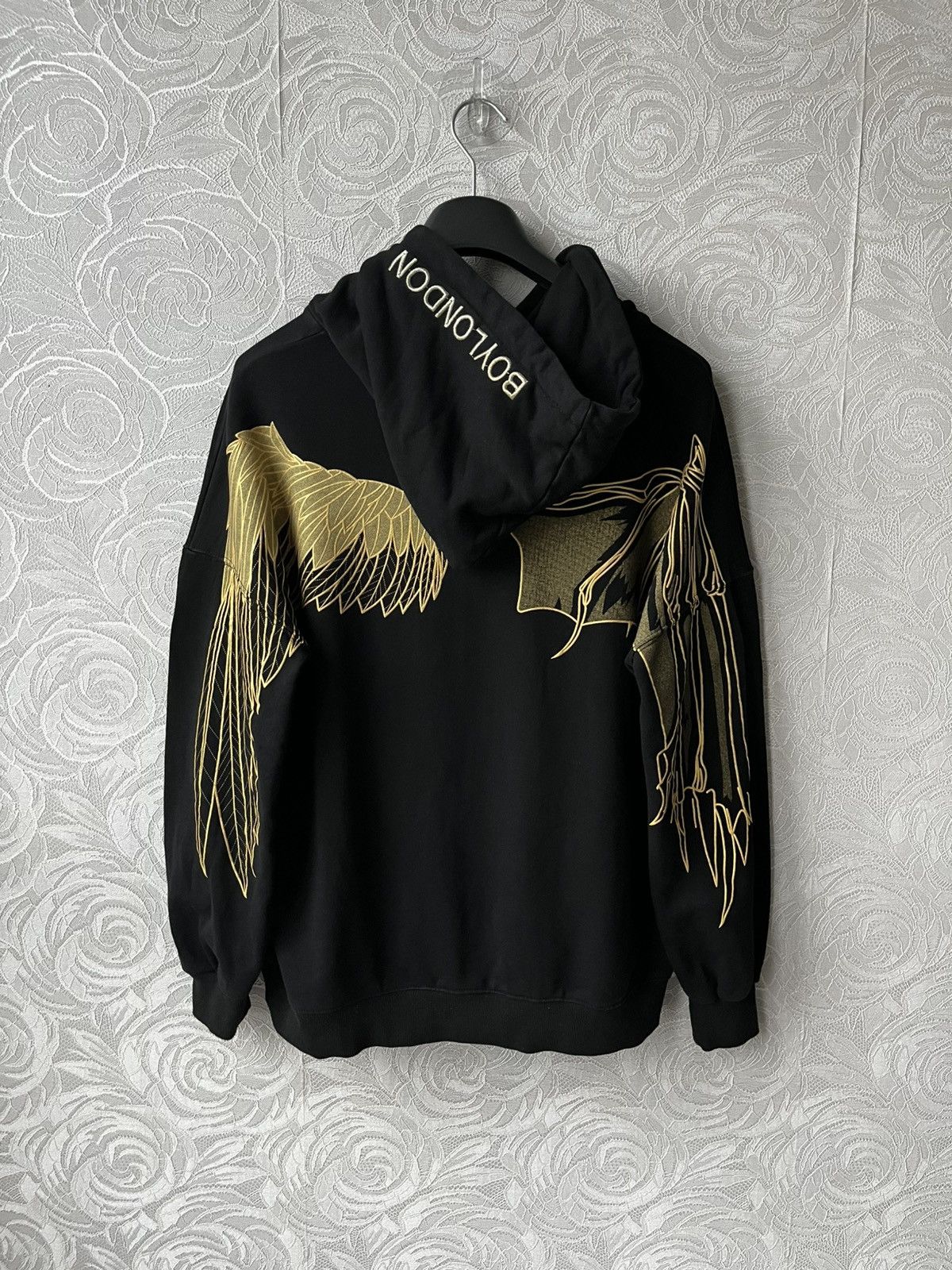 Boy London Boy London Angel Wings Black Hoodie Pullover Size L Mens Y2K Size US L / EU 52-54 / 3 - 1 Thumbnail