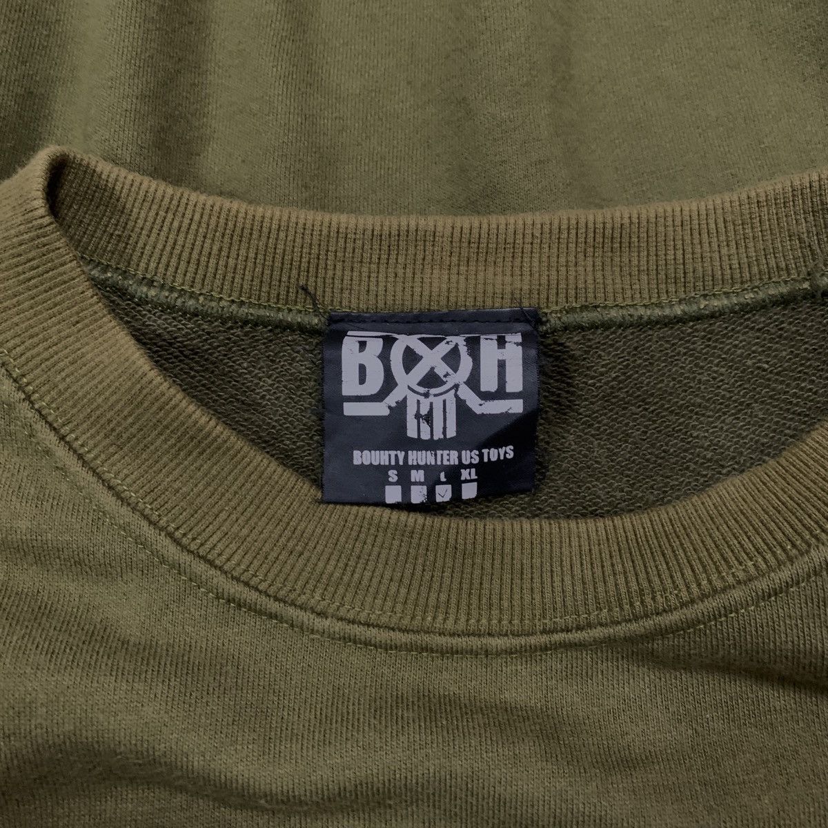 Bounty Hunter Vtg Bounty Hunter Japan Crewneck Sweatshirt Size US L / EU 52-54 / 3 - 4 Thumbnail