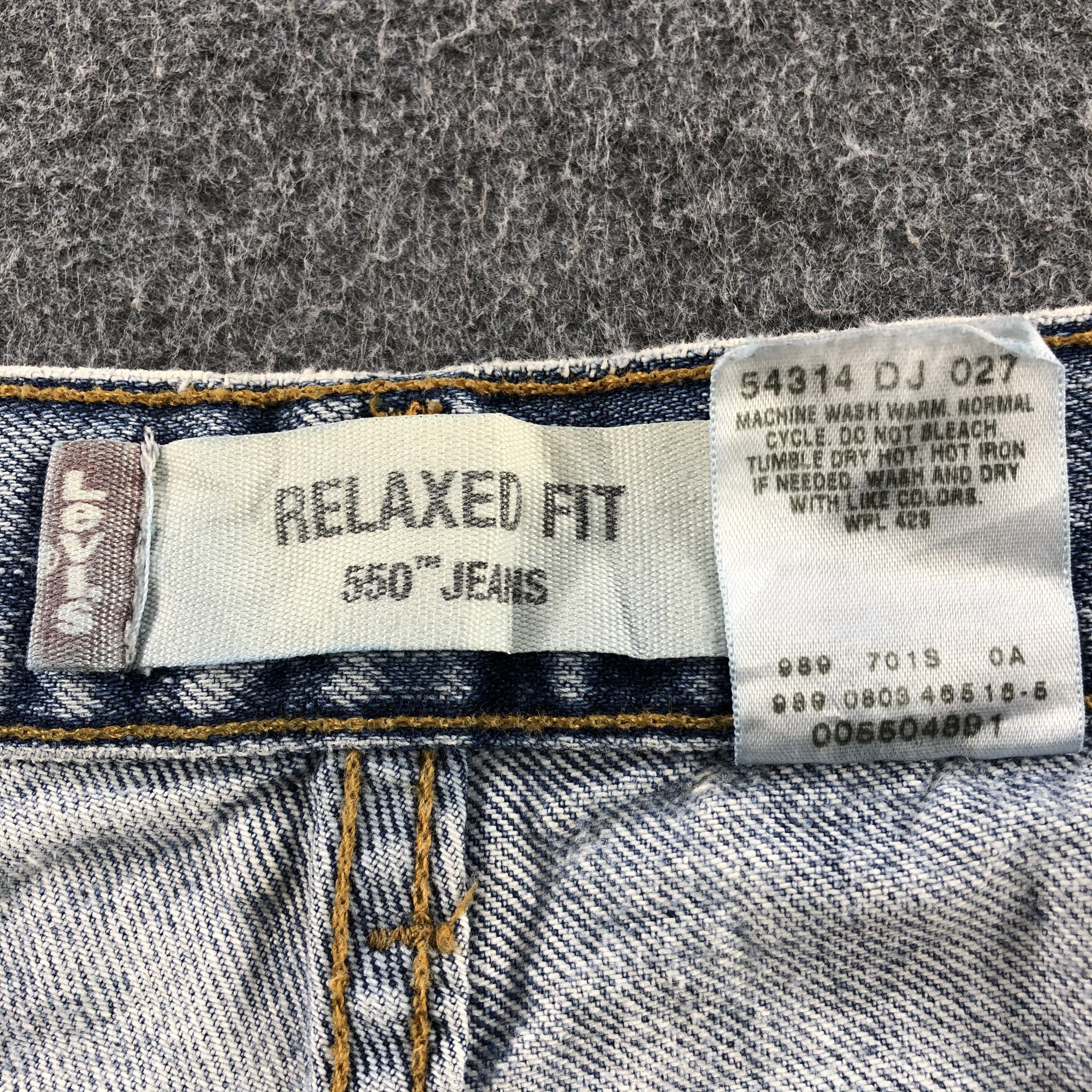Levi's Light Wash Vintage Levis 550 Jeans-J1173 Size US 36 / EU 52 - 11 Thumbnail