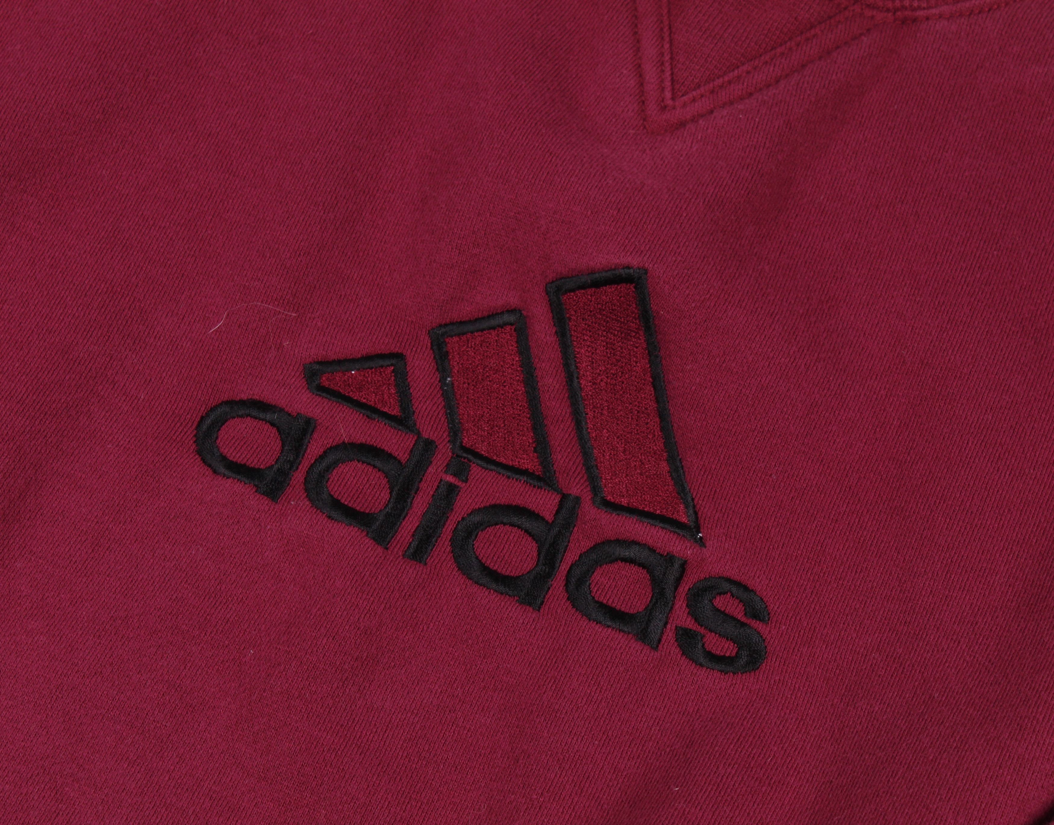 Adidas × Vintage Vintage Adidas 90's Logo Crew Neck Sweatshirt Size US S / EU 44-46 / 1 - 3 Thumbnail