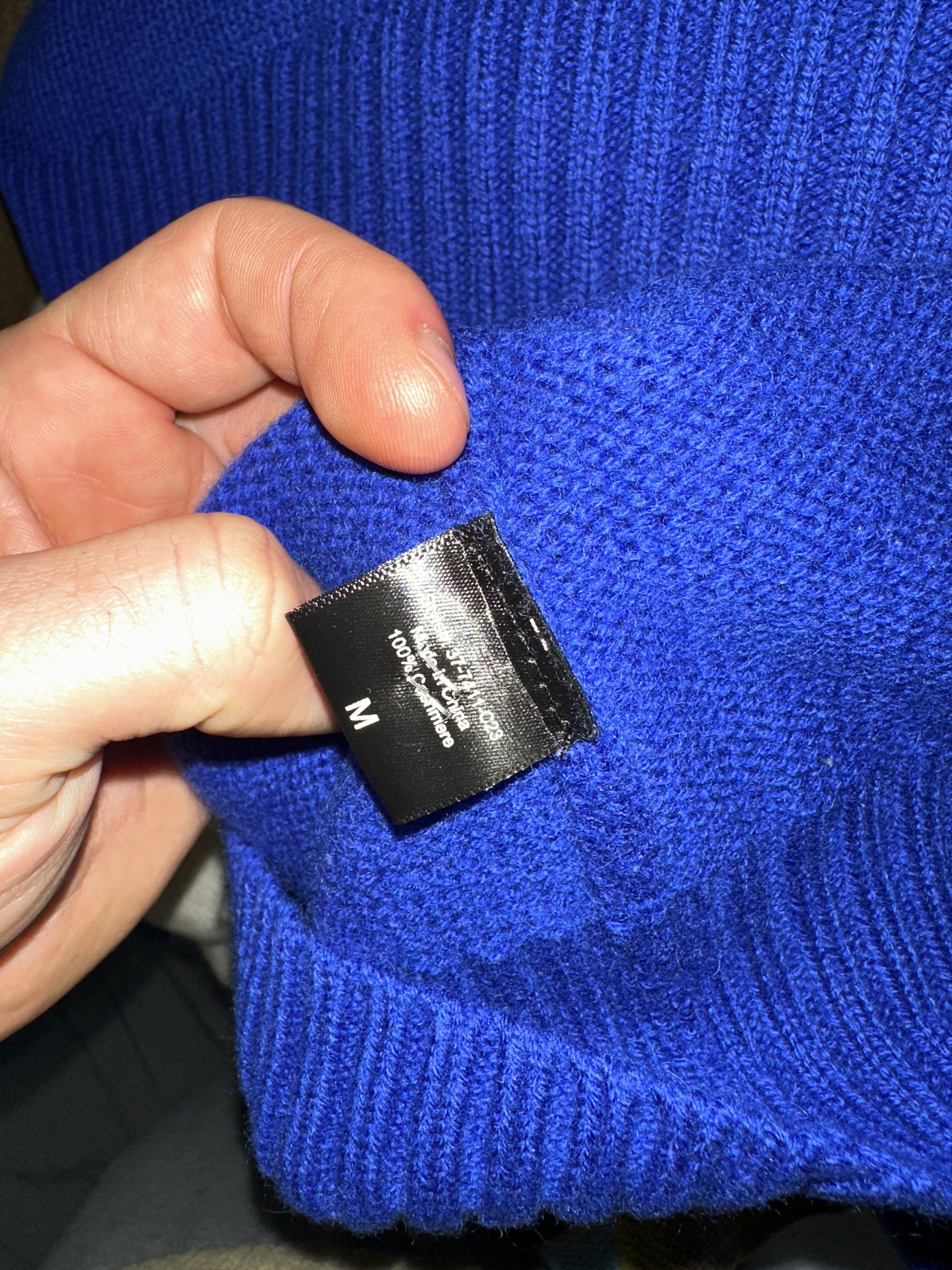 Other Jenni Kayne 100% Cashmere Crewneck Sweater Blue Size M Size M / US 6-8 / IT 42-44 - 11 Thumbnail