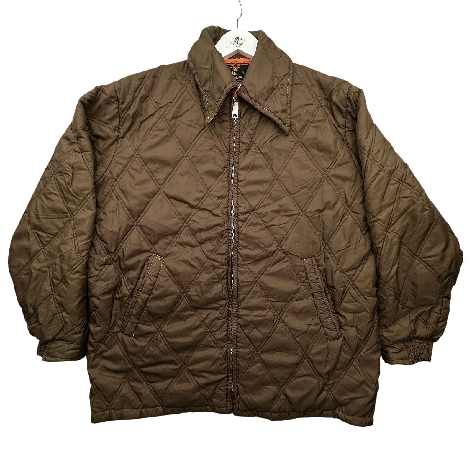 Auburn Sportswear Vintage 70s Fashion Sportswear Quilted Jacket Mens Large Size US L / EU 52-54 / 3 - 1 Thumbnail